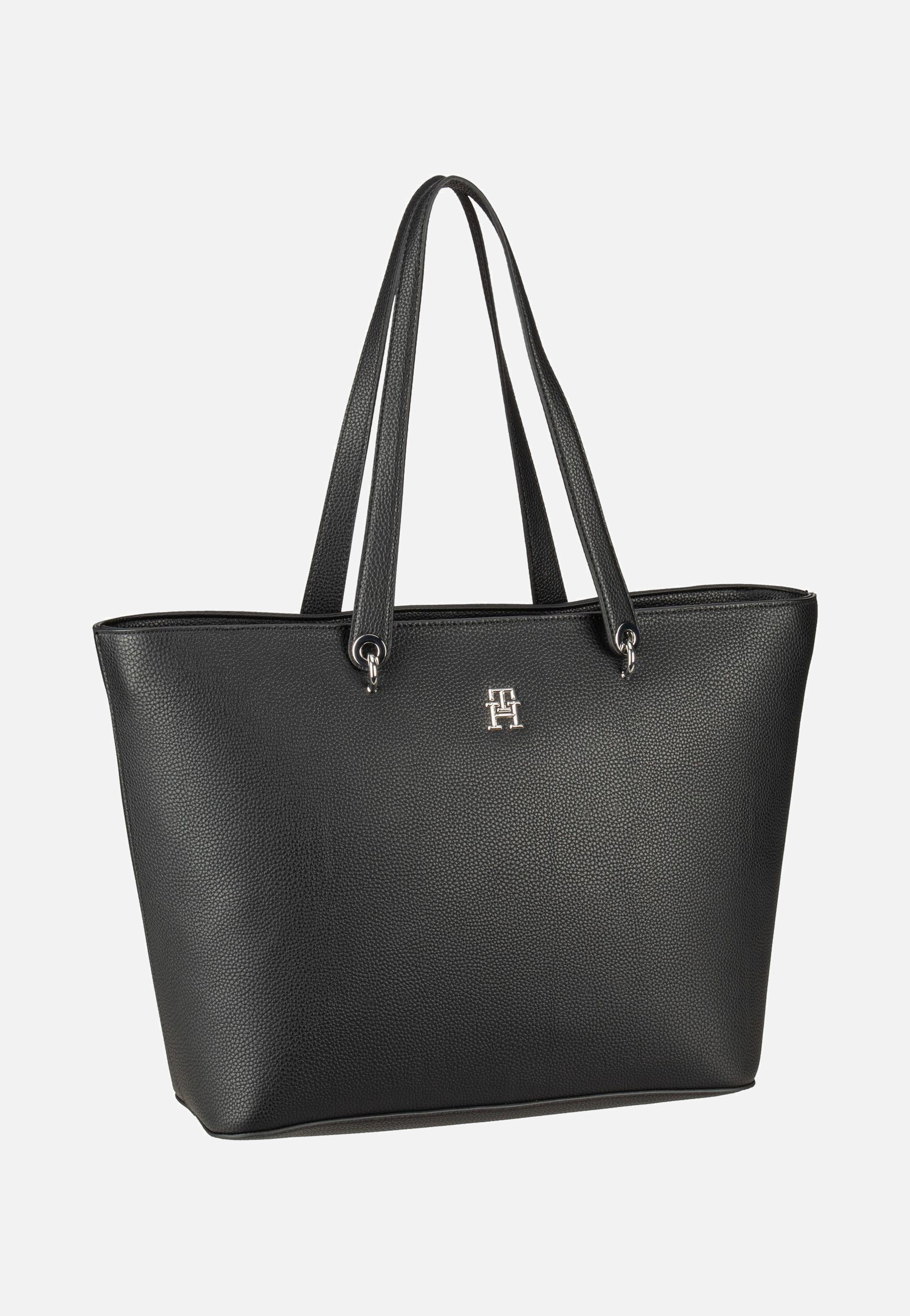 Tommy Hilfiger - TH Emblem Tote Black - Shopper | Women-Image