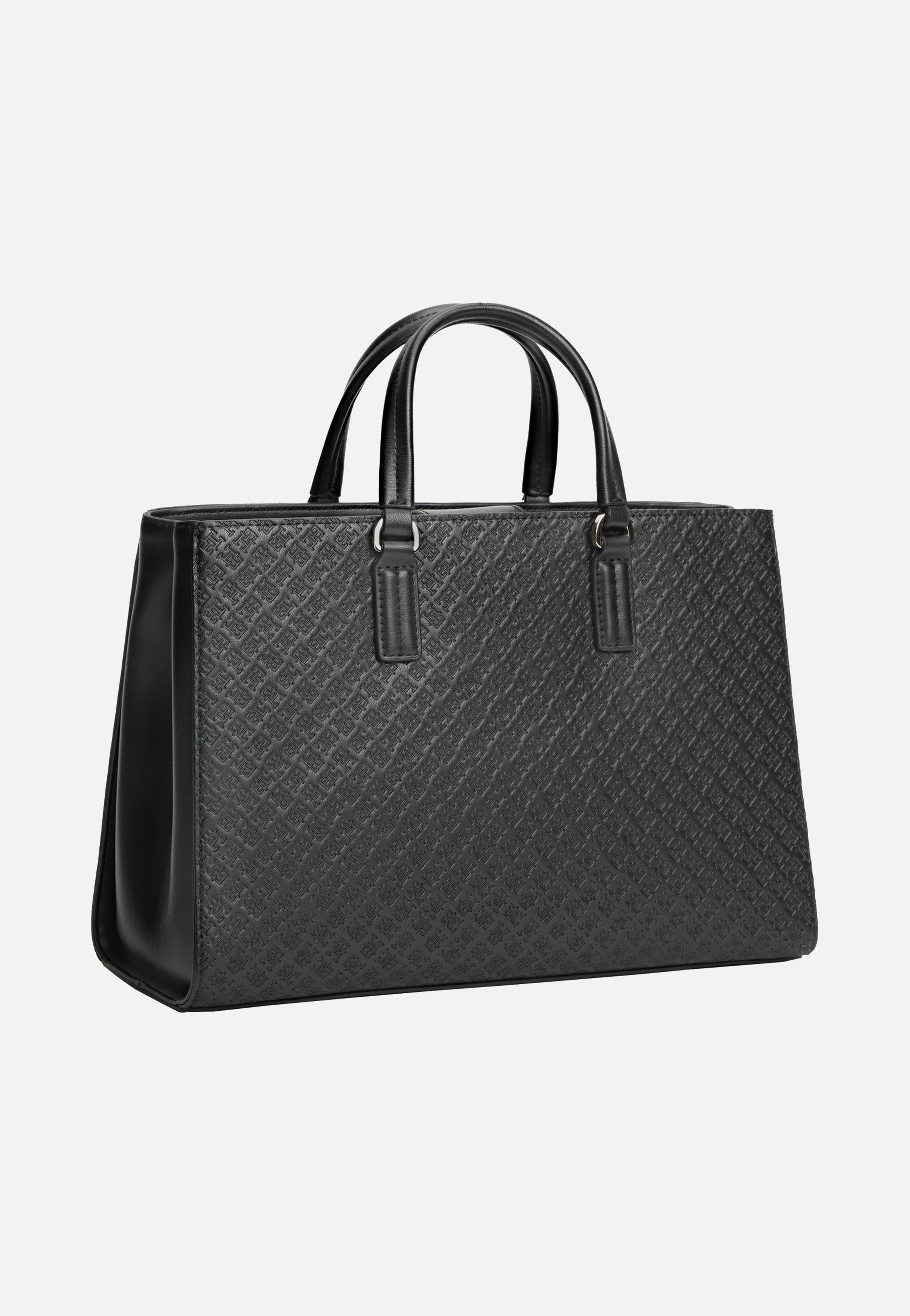 Tommy Hilfiger TH Daily Satchel Mono Black Satchel