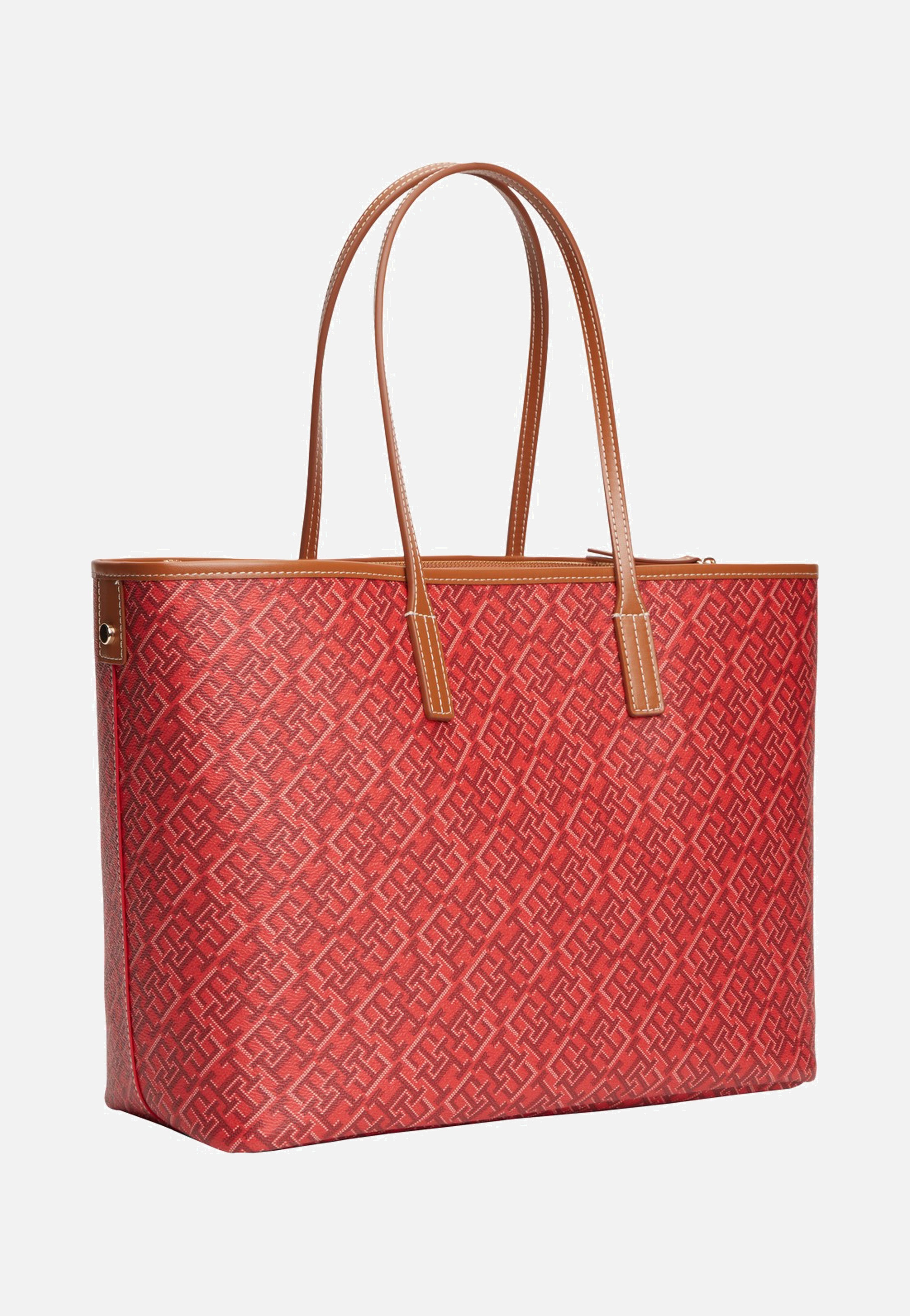 Tommy Hilfiger - TH Monoplay Tote Stripe Le Red Mix - Shopper | Women-Image