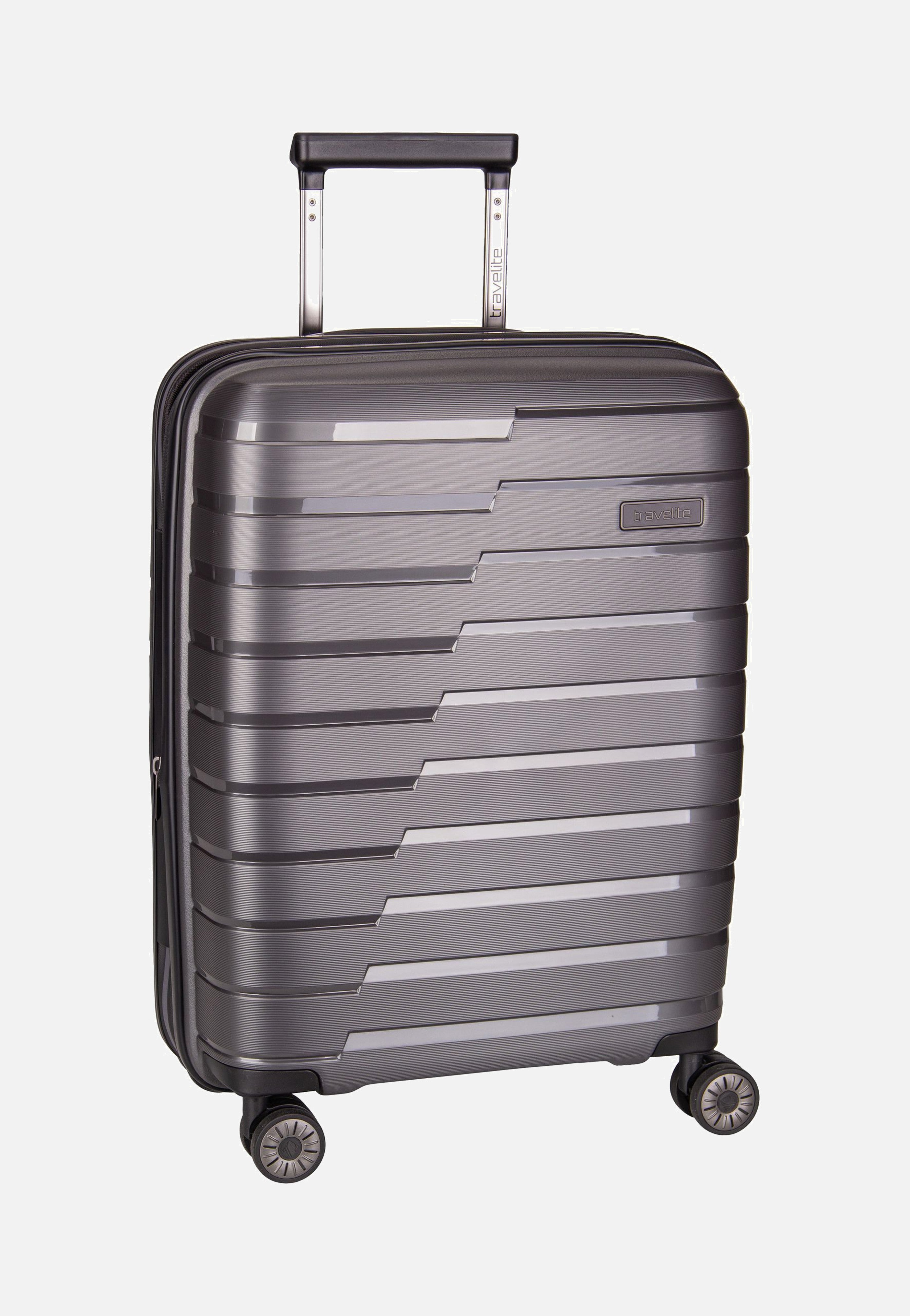 travelite Air Base 4-Rad Trolley S Exp Anthracite Koffer