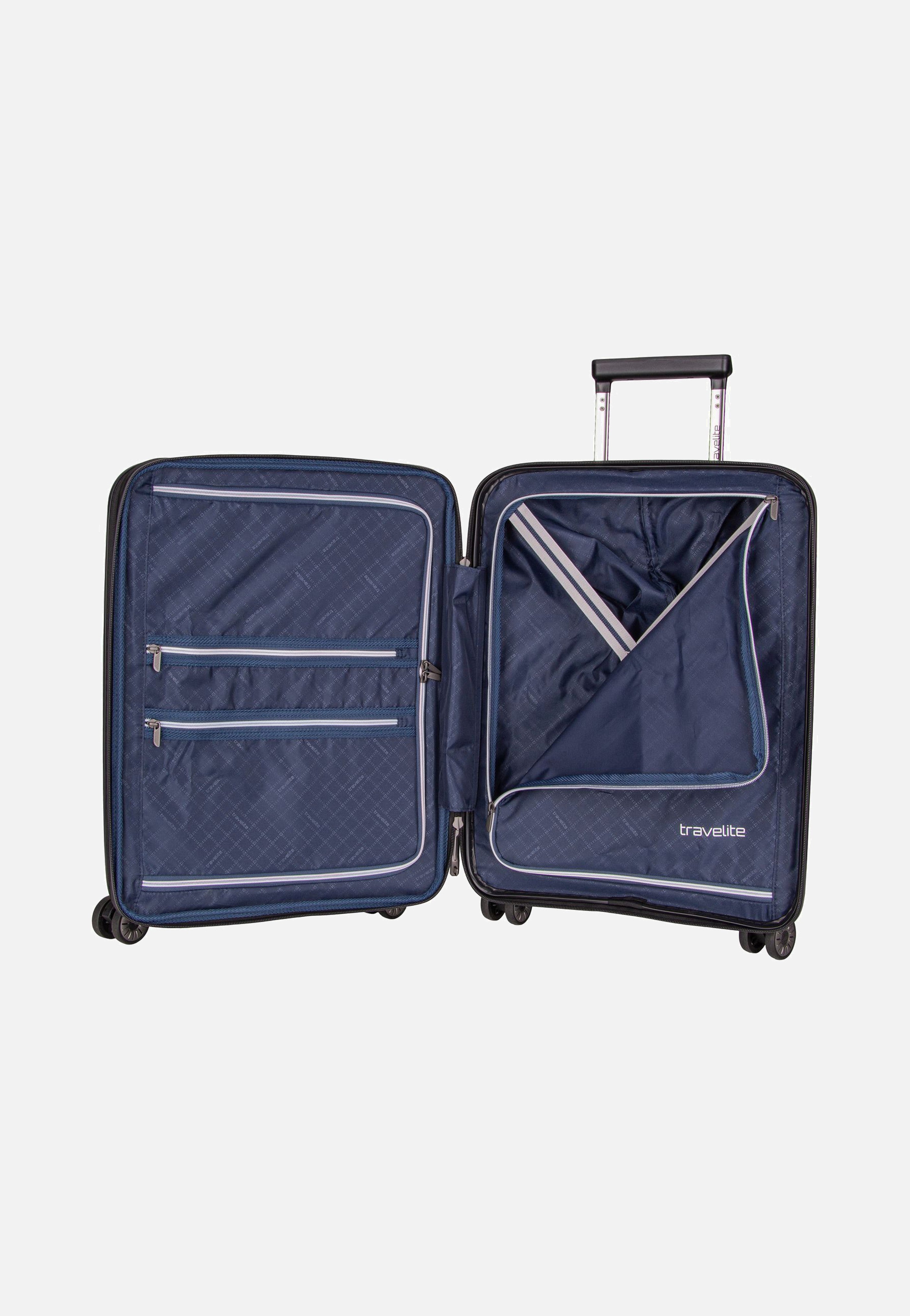 travelite Air Base 4-Rad Trolley S Exp Anthracite Koffer