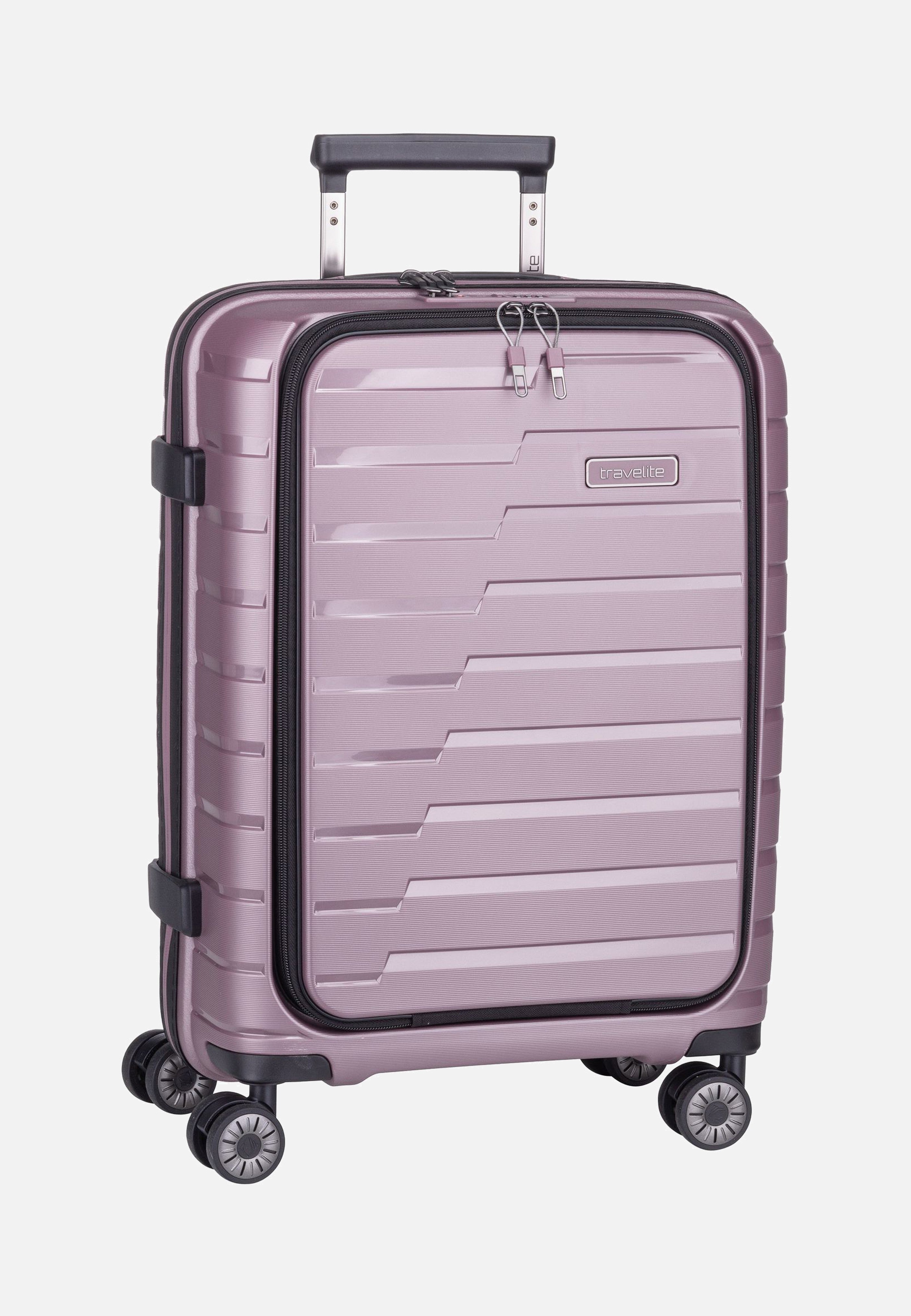 travelite - Air Base 4-Rad Trolley S Vortasche Flieder - Suitcase | Neutral-Image