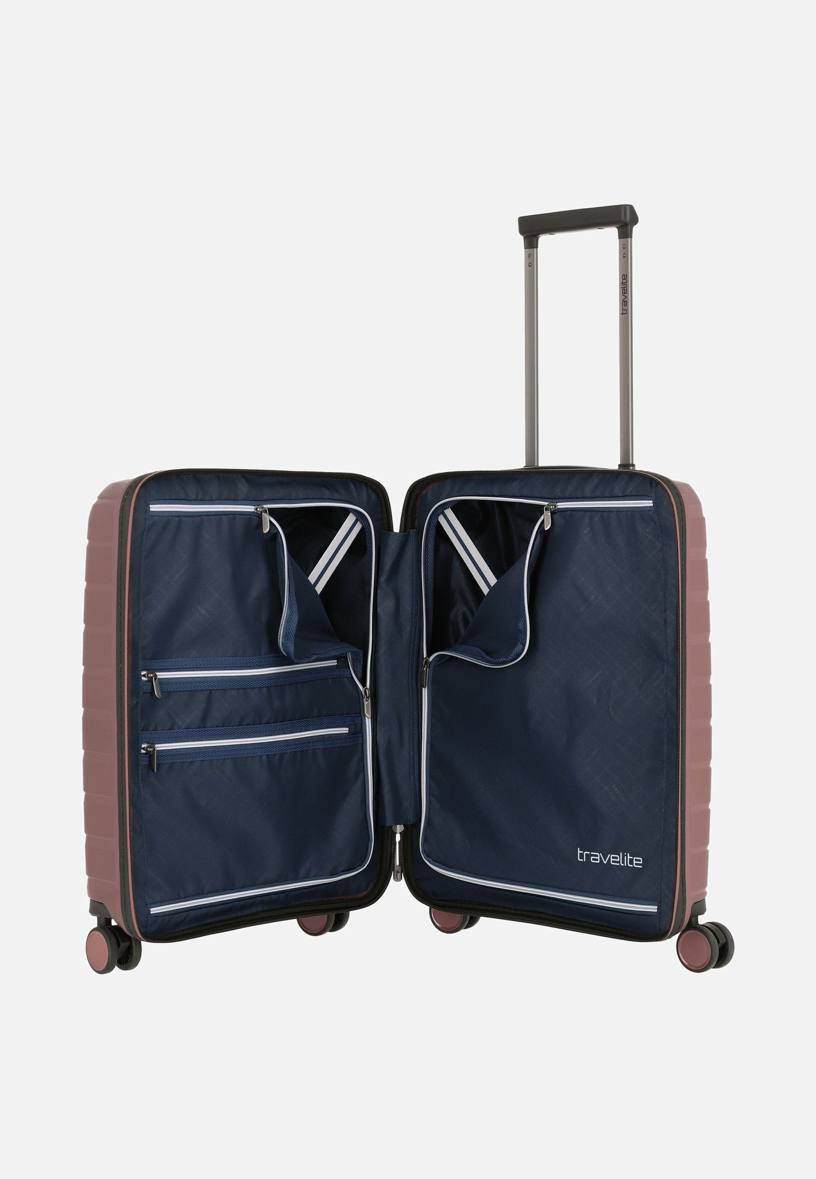 travelite - Air Base 4-Rad Trolley S Vortasche Flieder - Suitcase | Neutral-Image