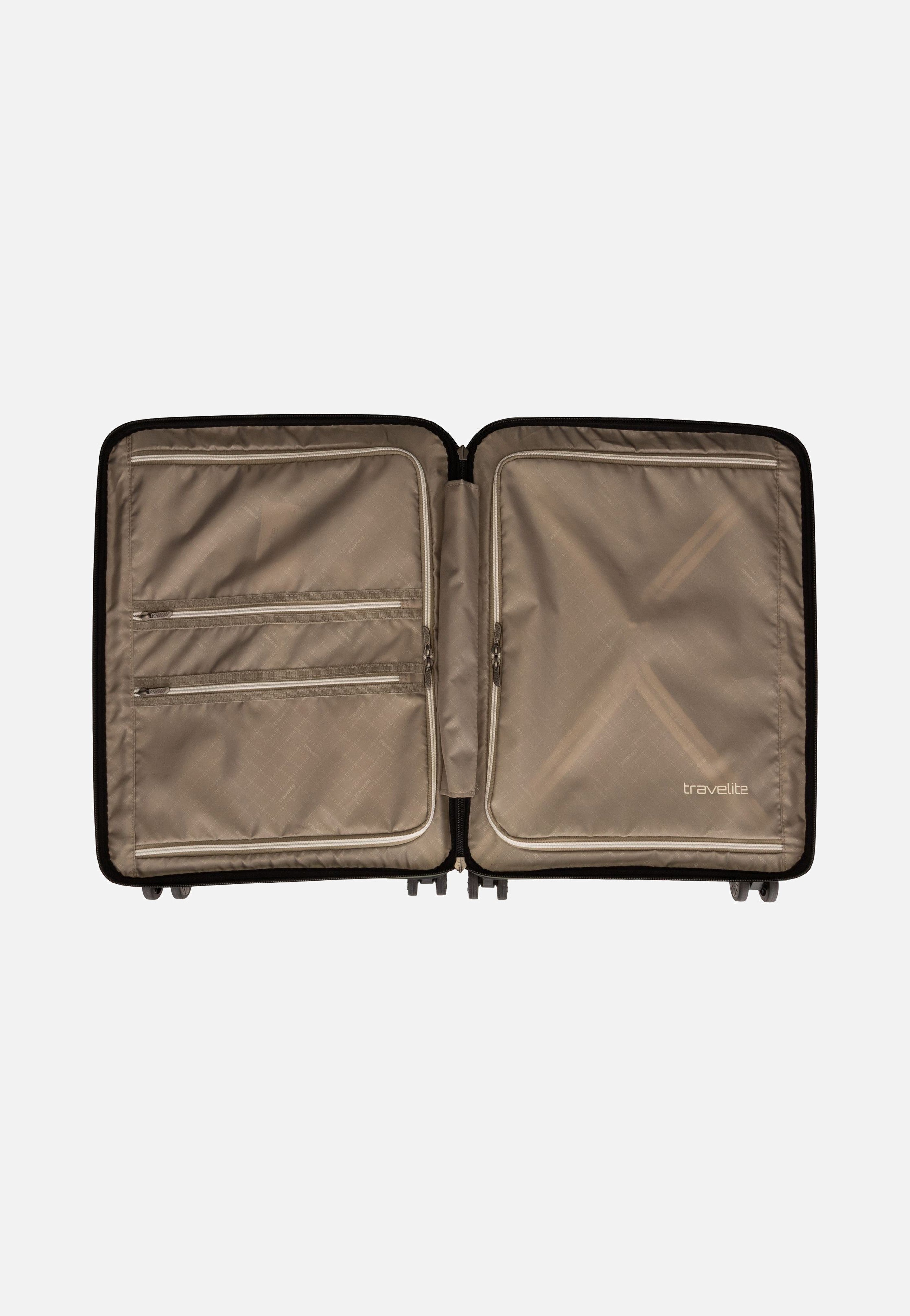 travelite - Air Base 4-Rad Trolley S Vortasche Olive - Suitcase | Neutral-Image