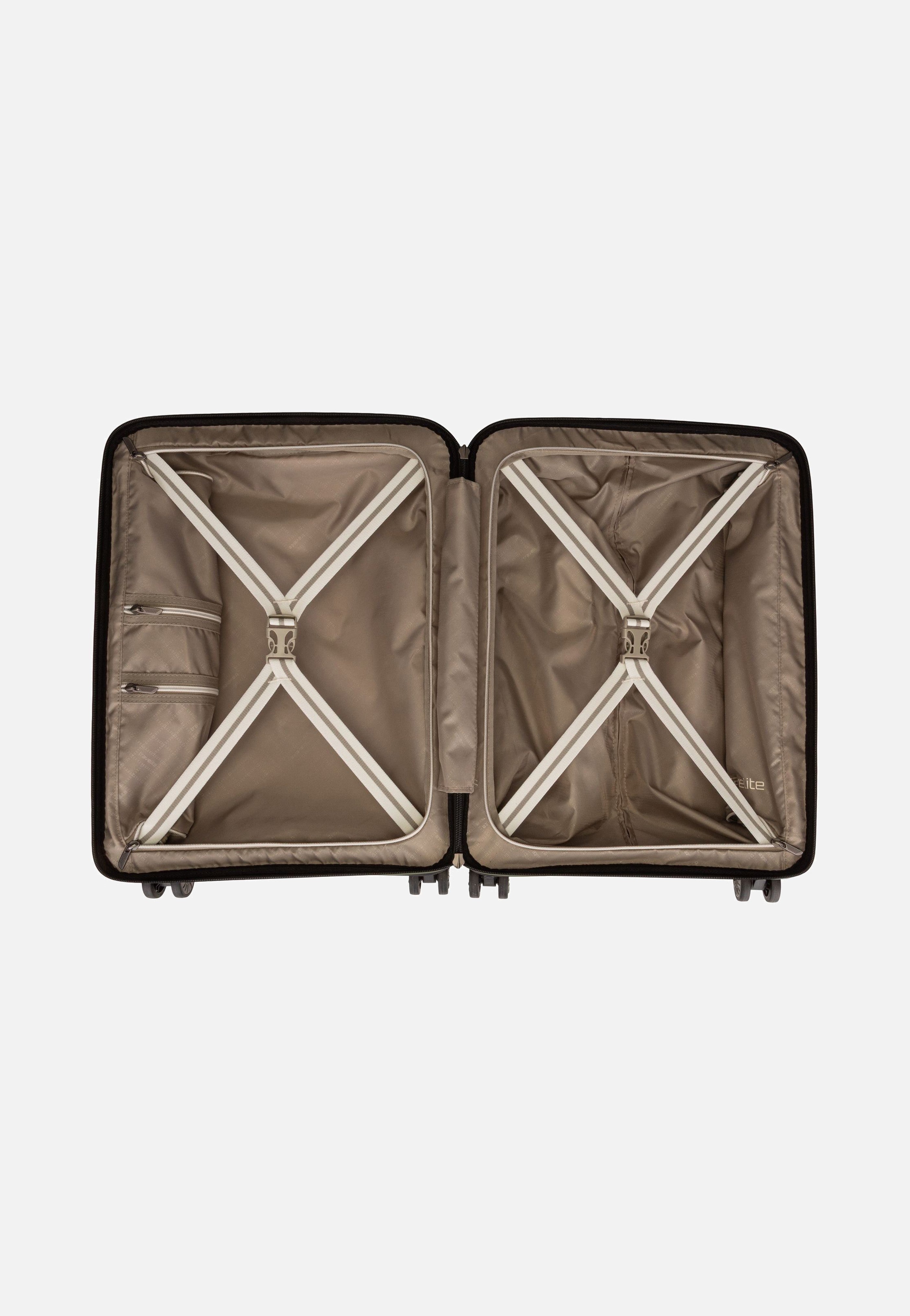 travelite - Air Base 4-Rad Trolley S Vortasche Olive - Suitcase | Neutral-Image