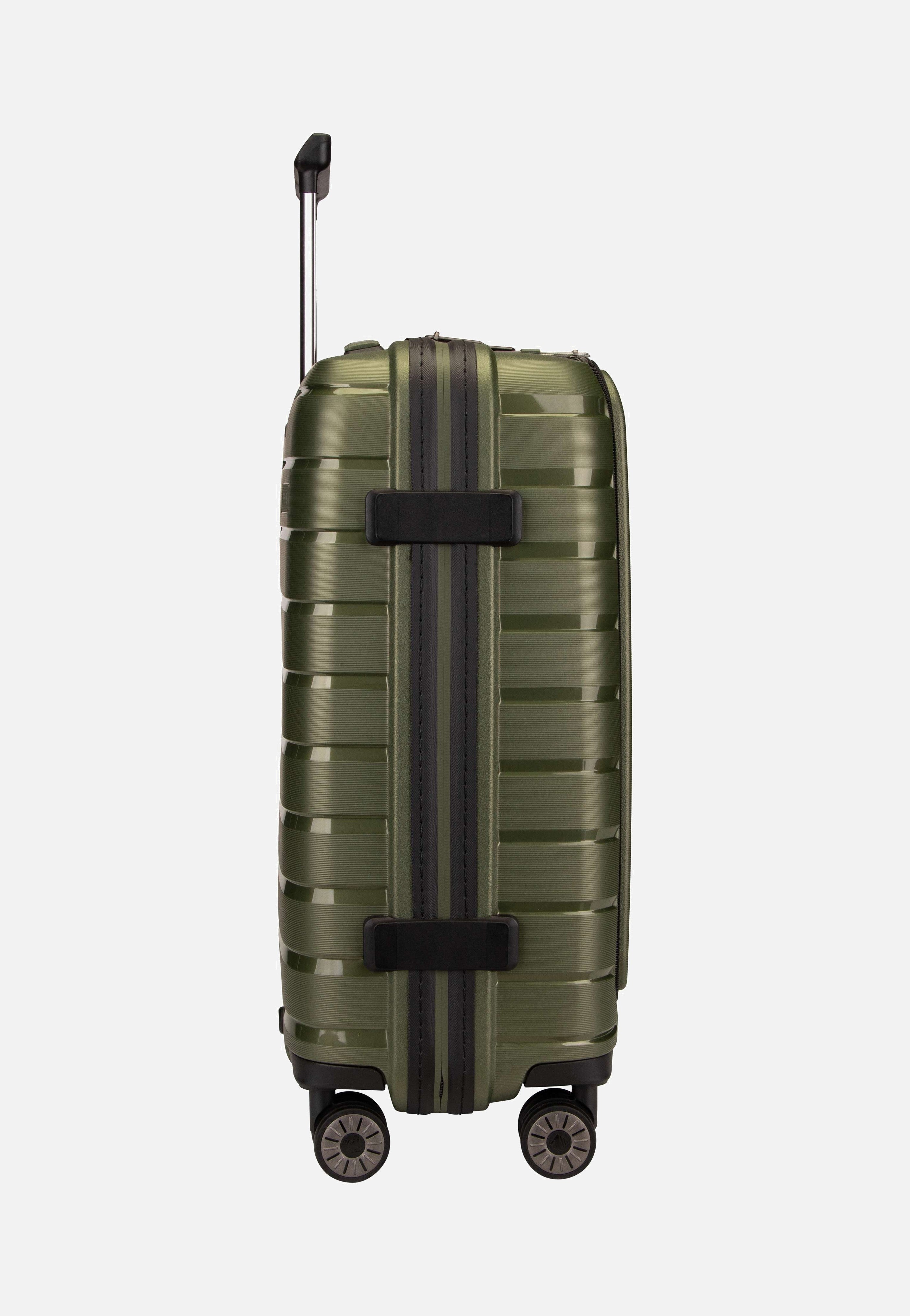 travelite - Air Base 4-Rad Trolley S Vortasche Olive - Suitcase | Neutral-Image