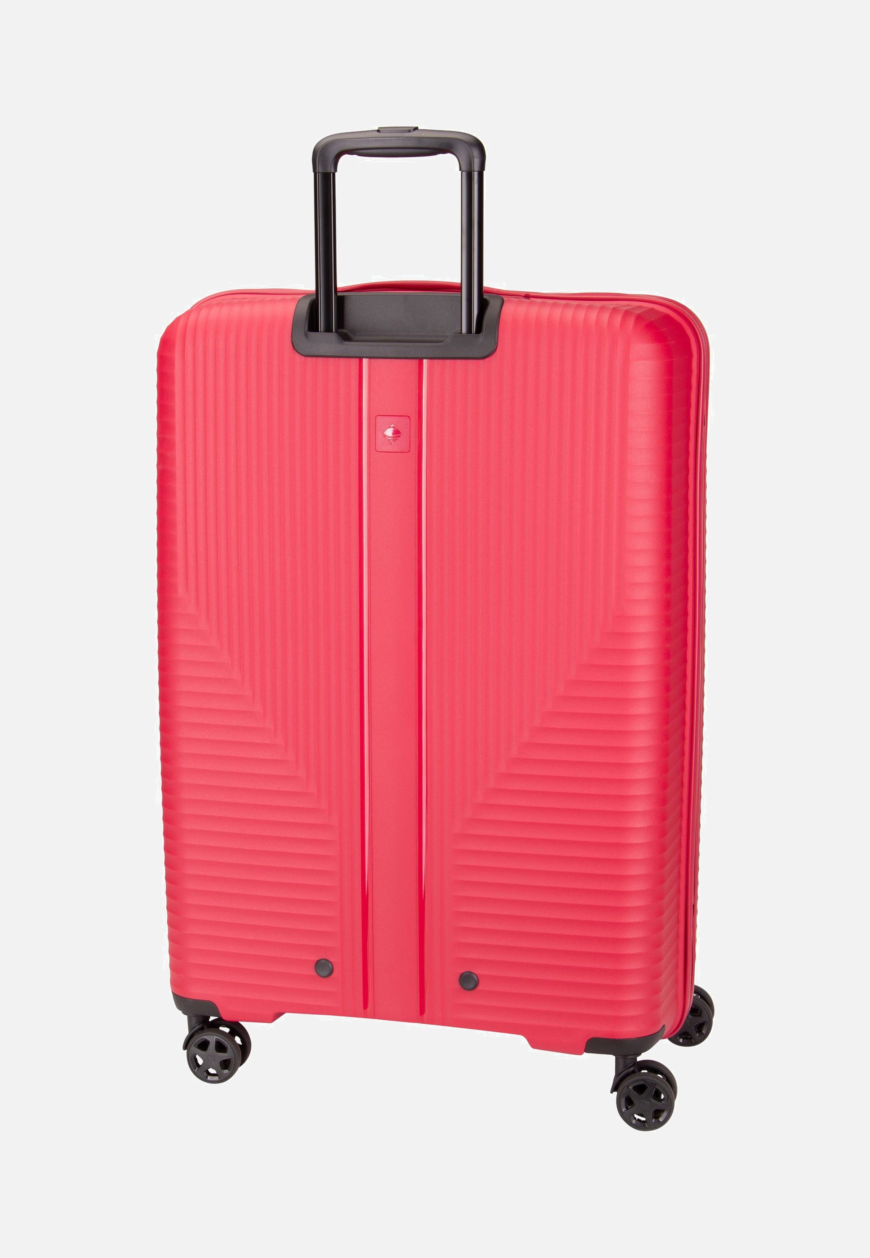 travelite - Air Stripe Trolley 4w L Red - Suitcase | Neutral-Image