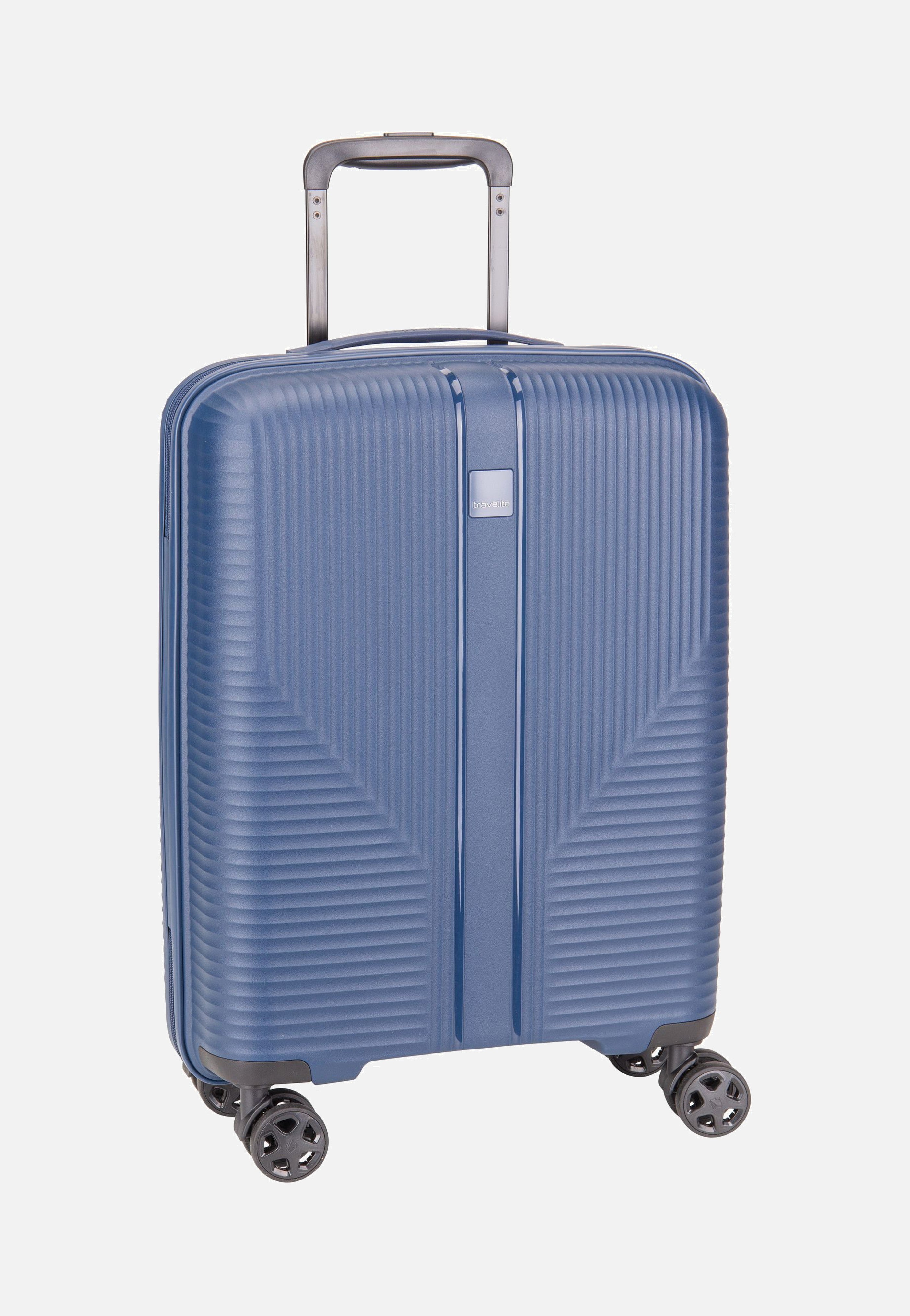 travelite - Air Stripe Trolley 4w S Navy - Suitcase | Neutral-Image