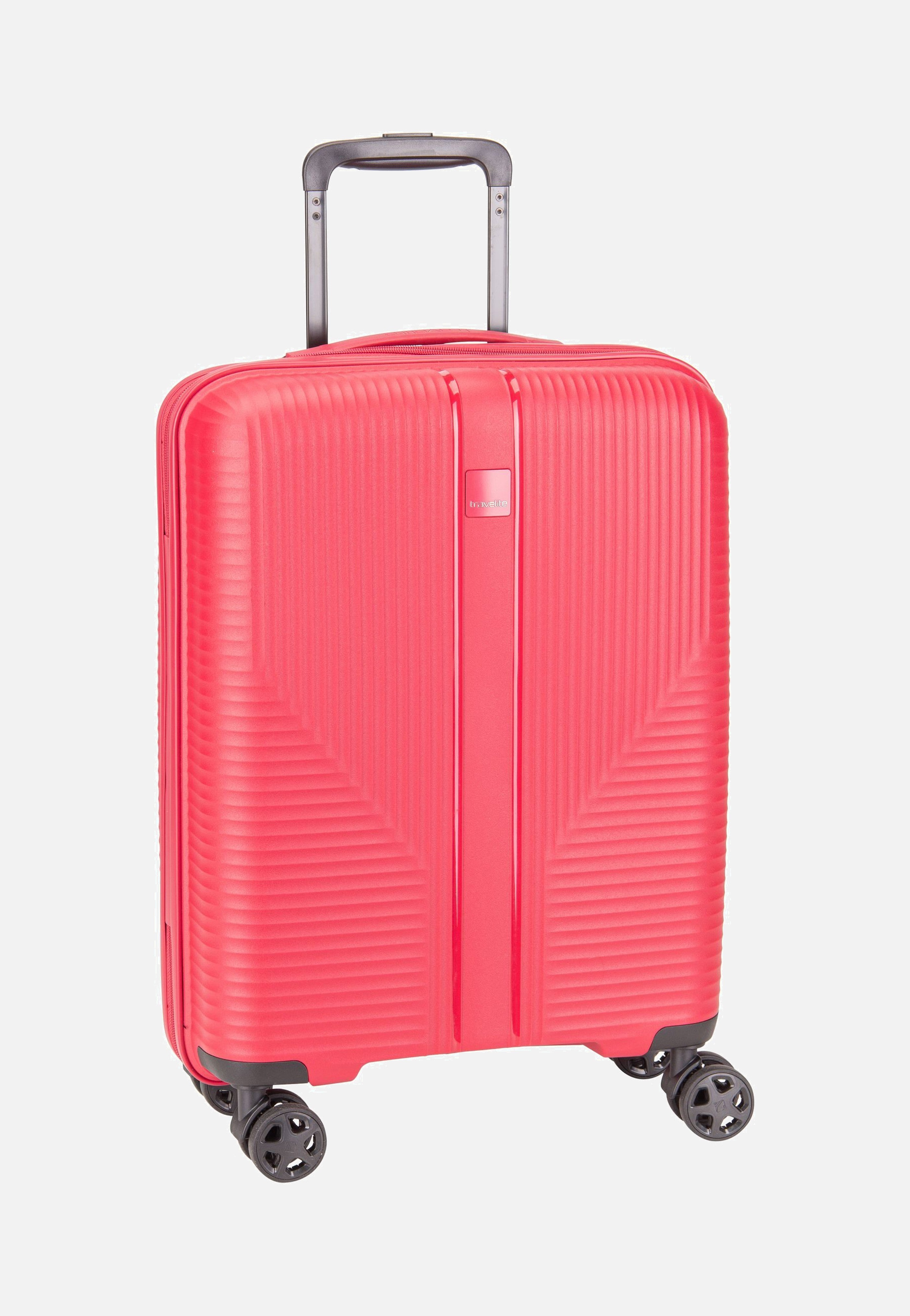 travelite Air Stripe Trolley 4w S Red Koffer
