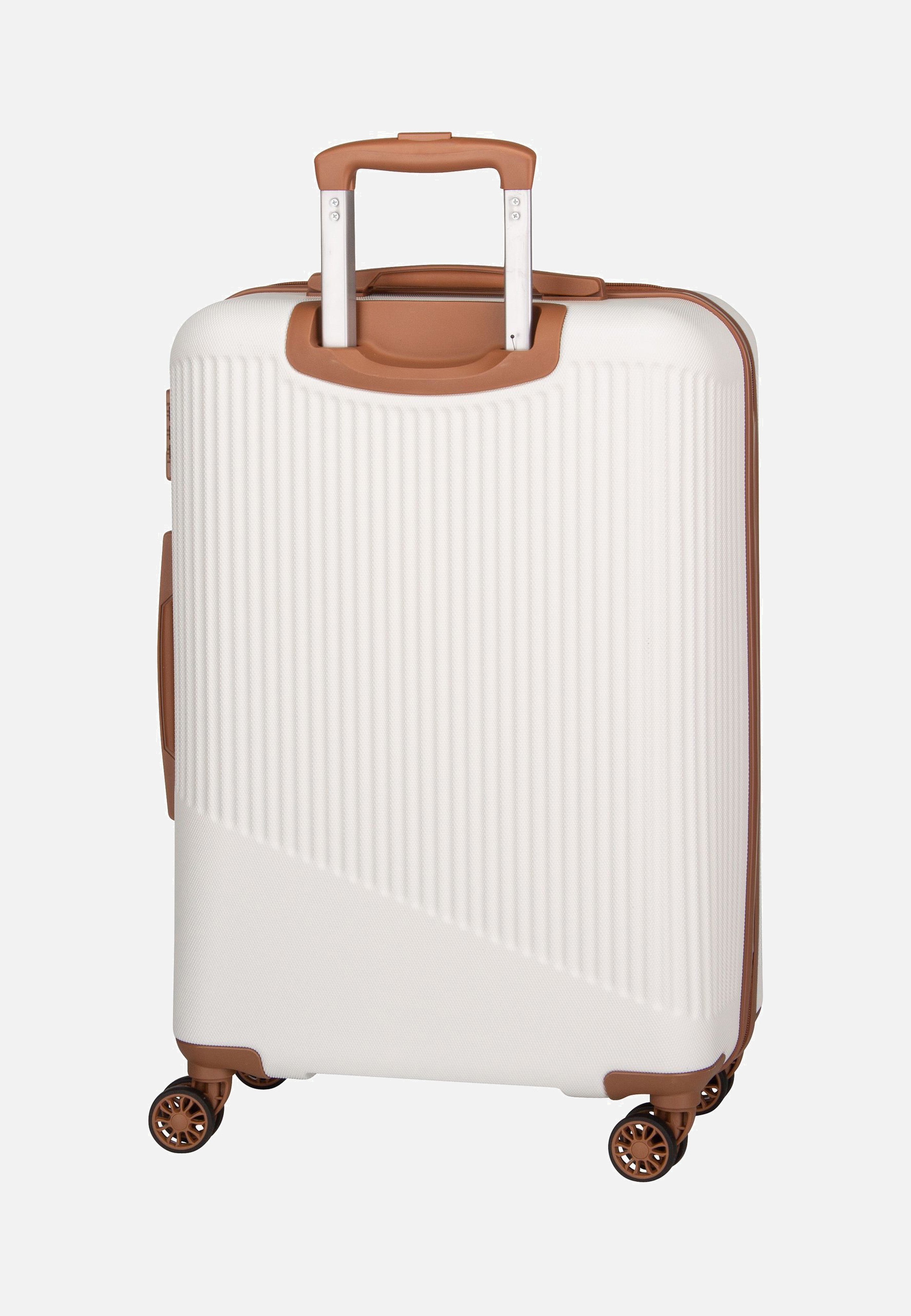 travelite - Bali 4w Trolley M Weiss/Cognac - Suitcase | Neutral-Image