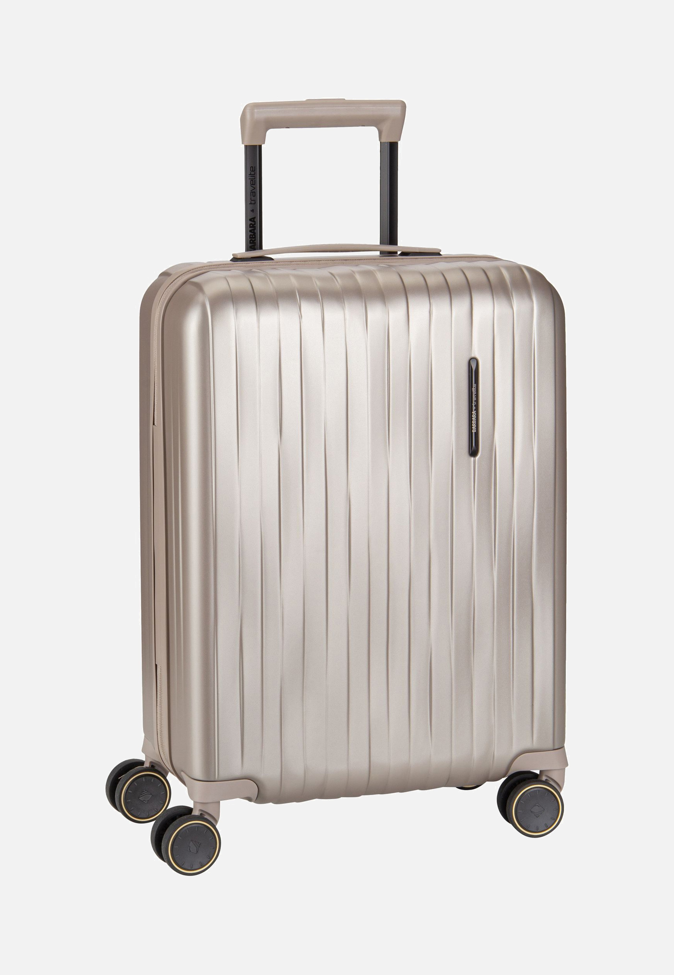 travelite Barbara Novelty 4W Trolley S Satin Nude Koffer