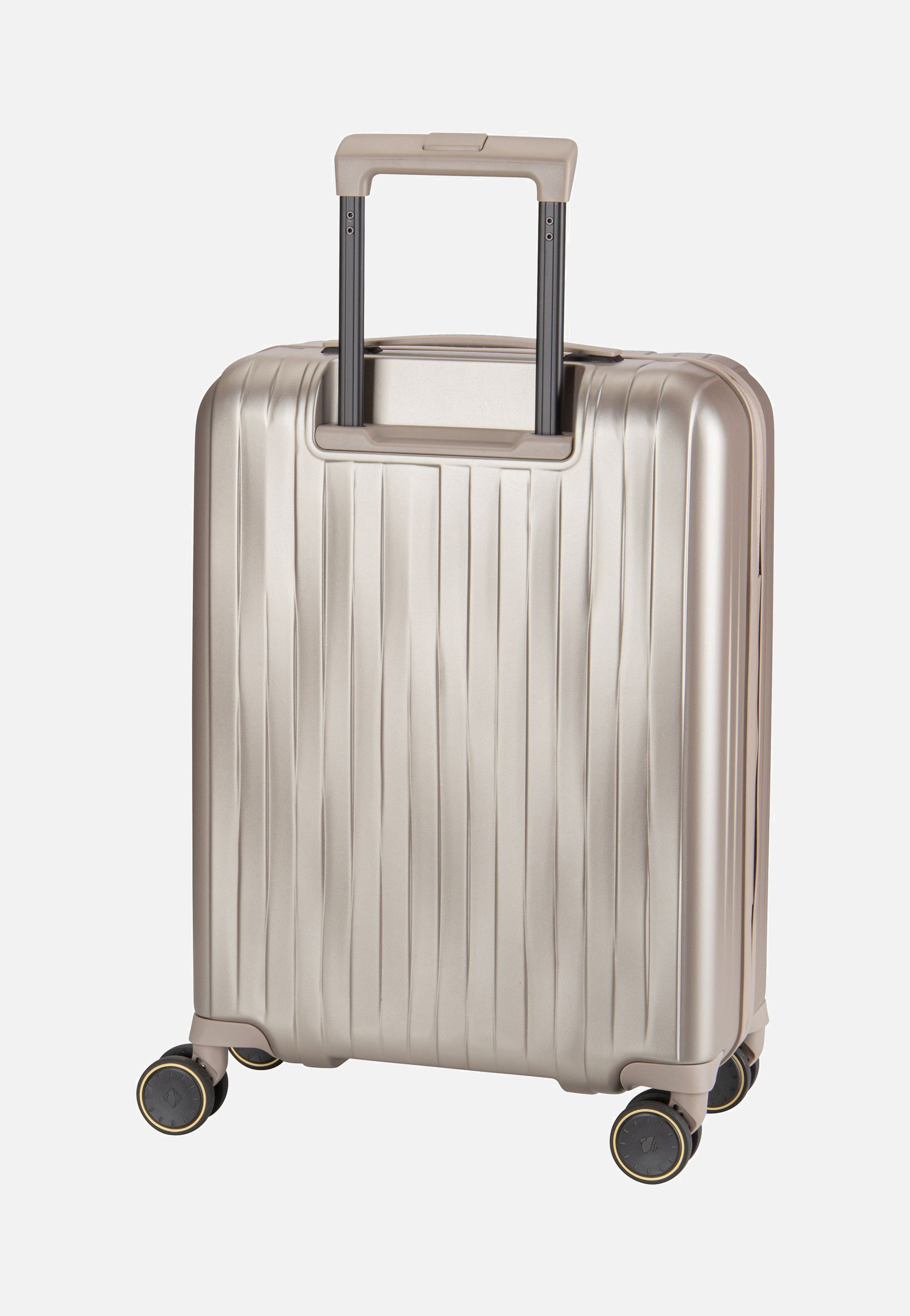 travelite - Barbara Novelty 4W Trolley S Satin Nude - Suitcase | Neutral-Image