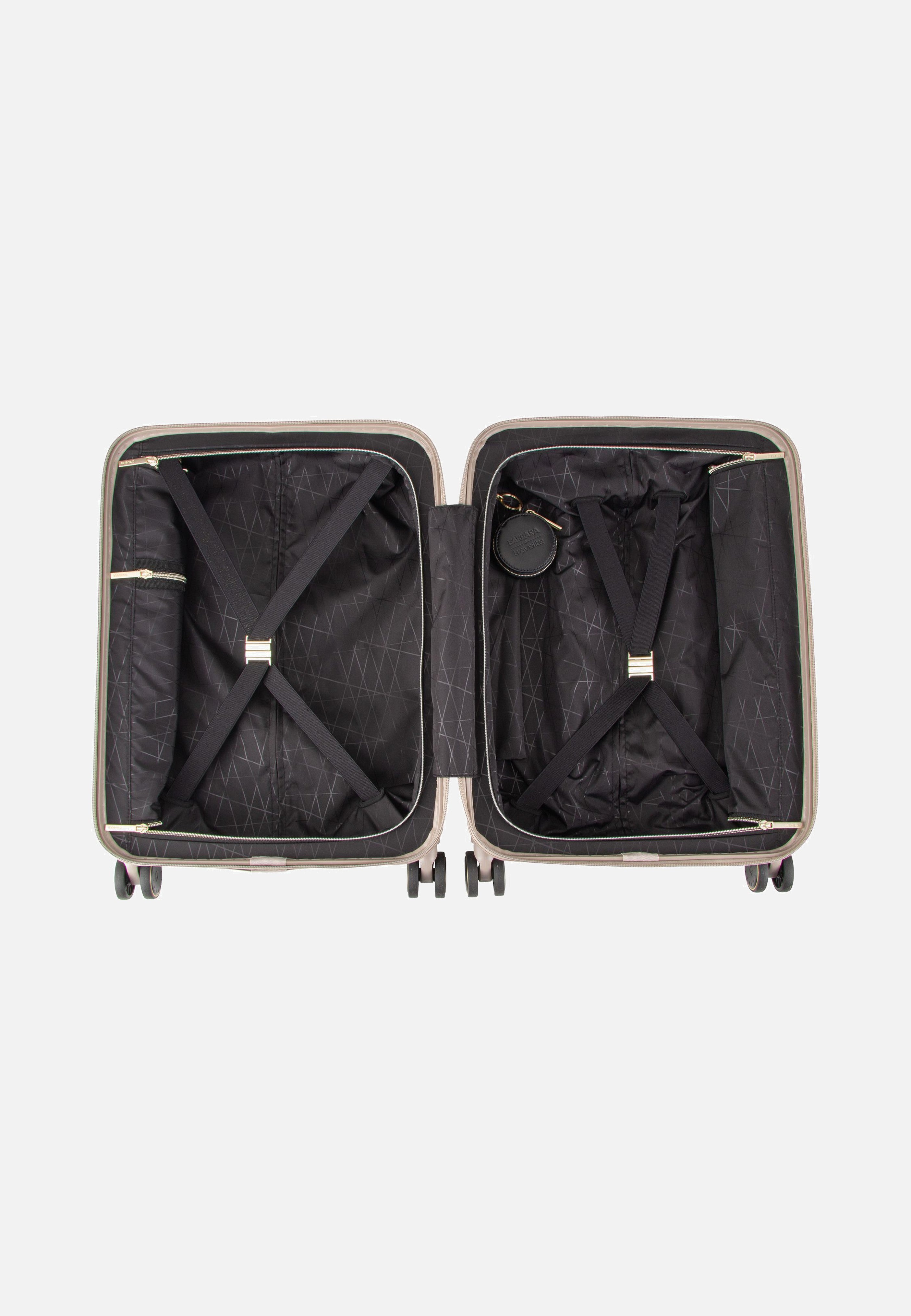 travelite - Barbara Novelty 4W Trolley S Satin Nude - Suitcase | Neutral-Image