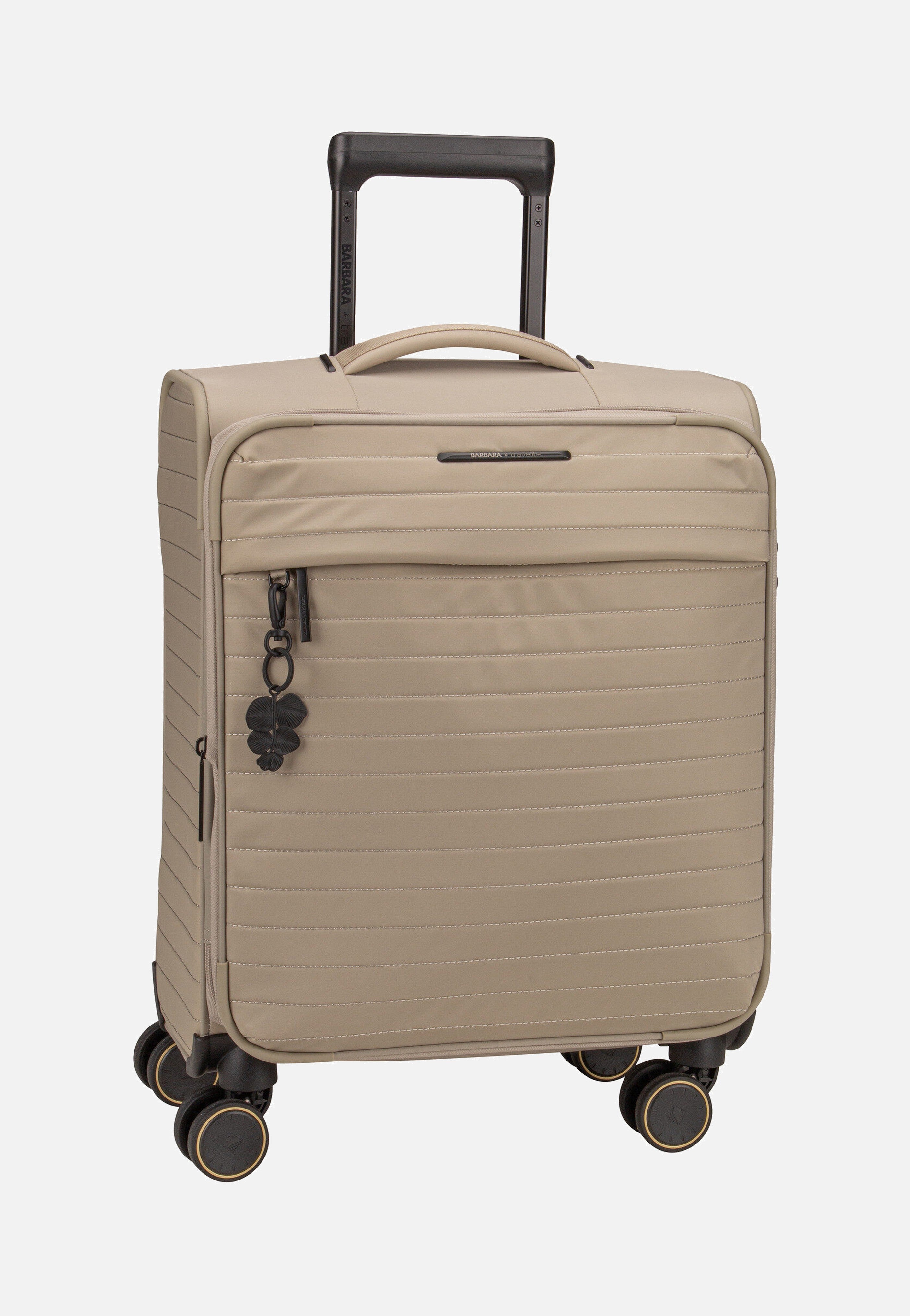 travelite - Barbara Stepp 4W Trolley S Exp Satin Nude - Suitcase | Women-Image