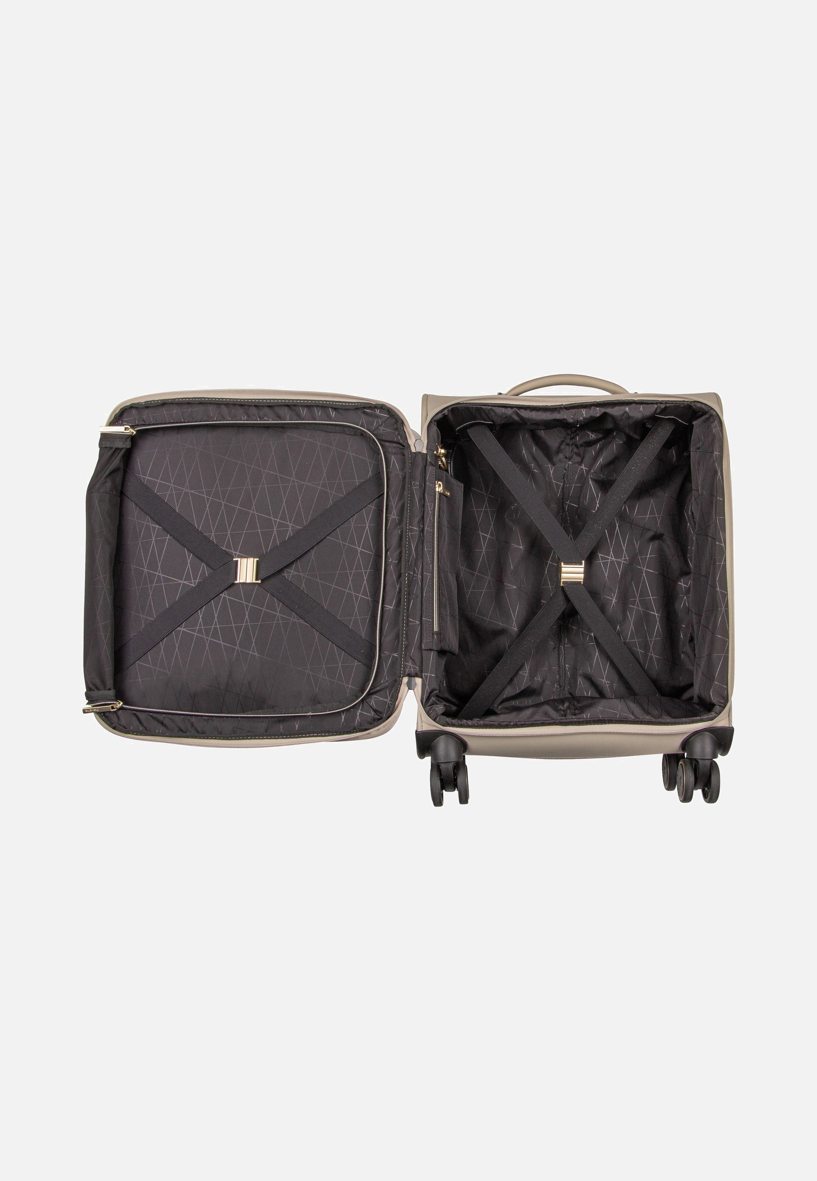 travelite - Barbara Stepp 4W Trolley S Exp Satin Nude - Suitcase | Women-Image