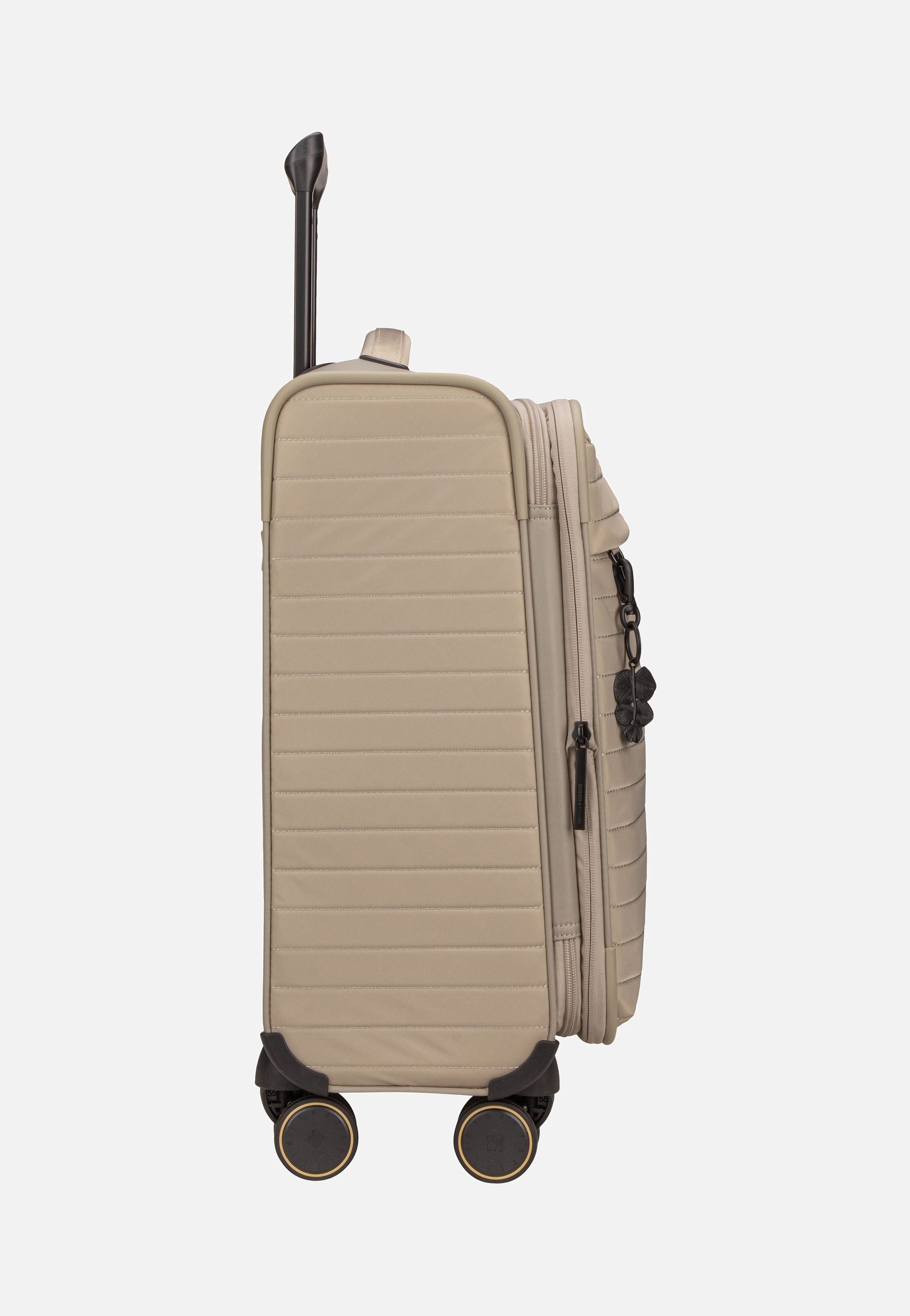 travelite - Barbara Stepp 4W Trolley S Exp Satin Nude - Suitcase | Women-Image
