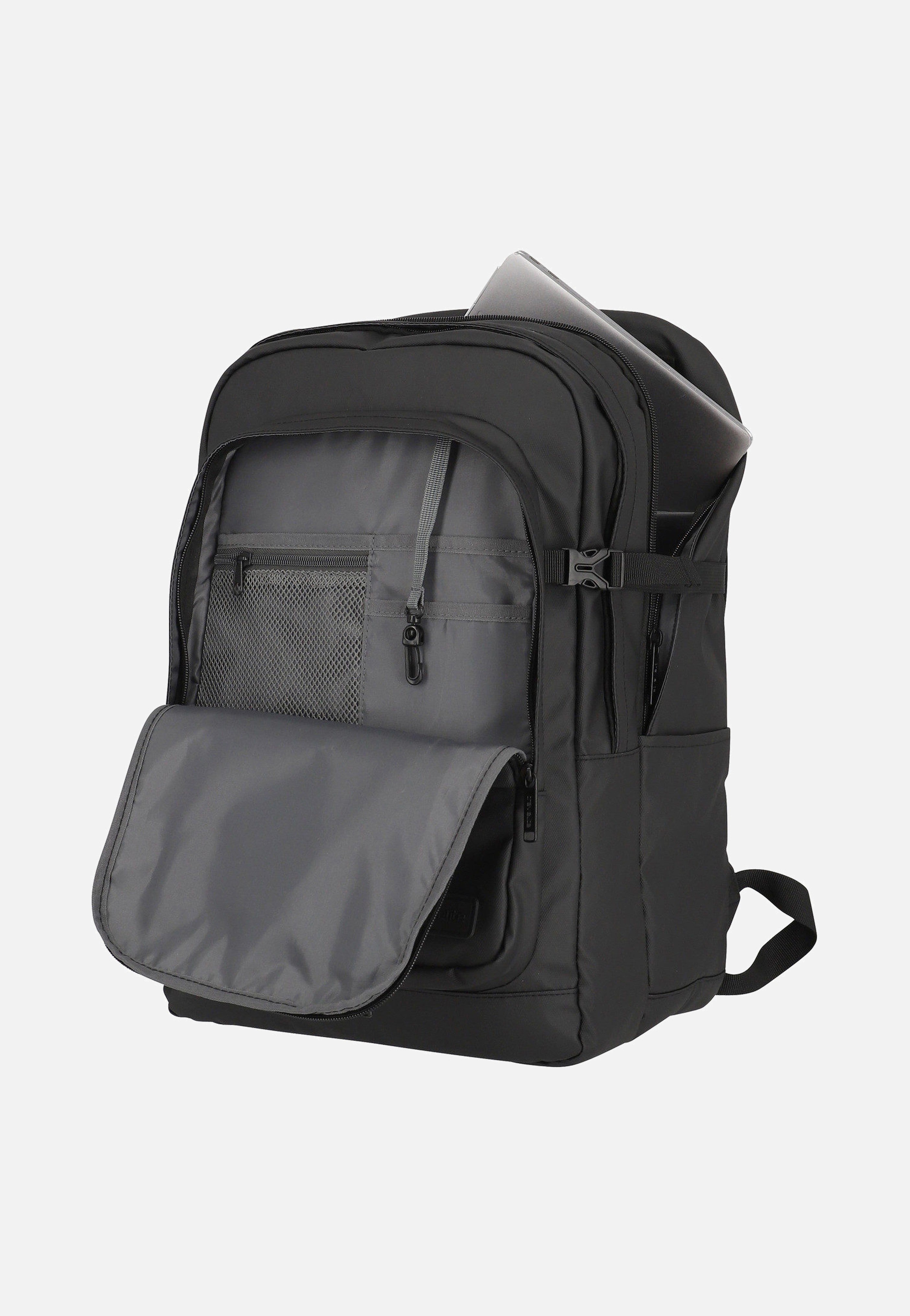 travelite - Basics Rollup Daypack Schwarz - Backpack | Neutral-Image