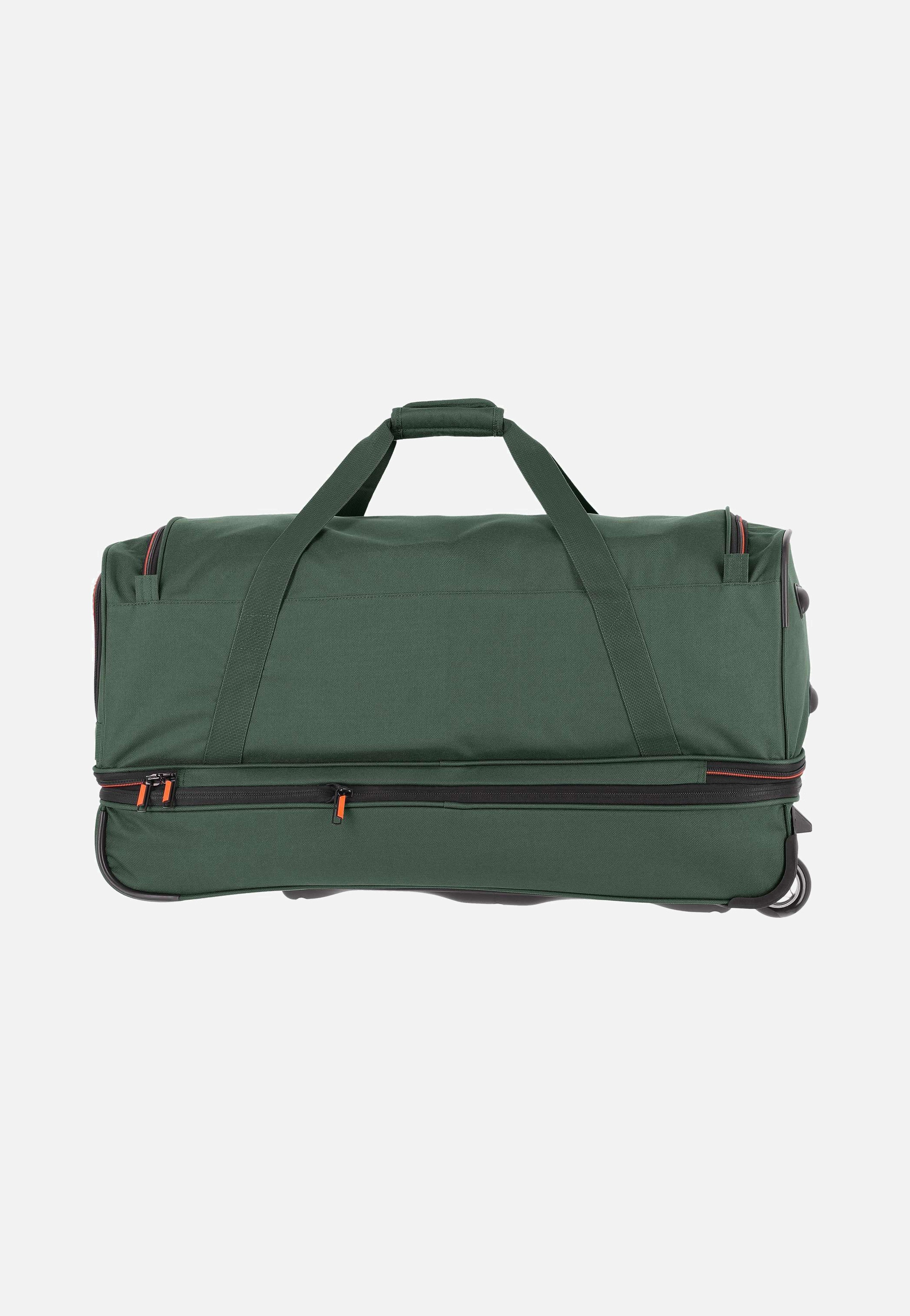travelite Basics Trolley L Dunkelgrün Reisetasche