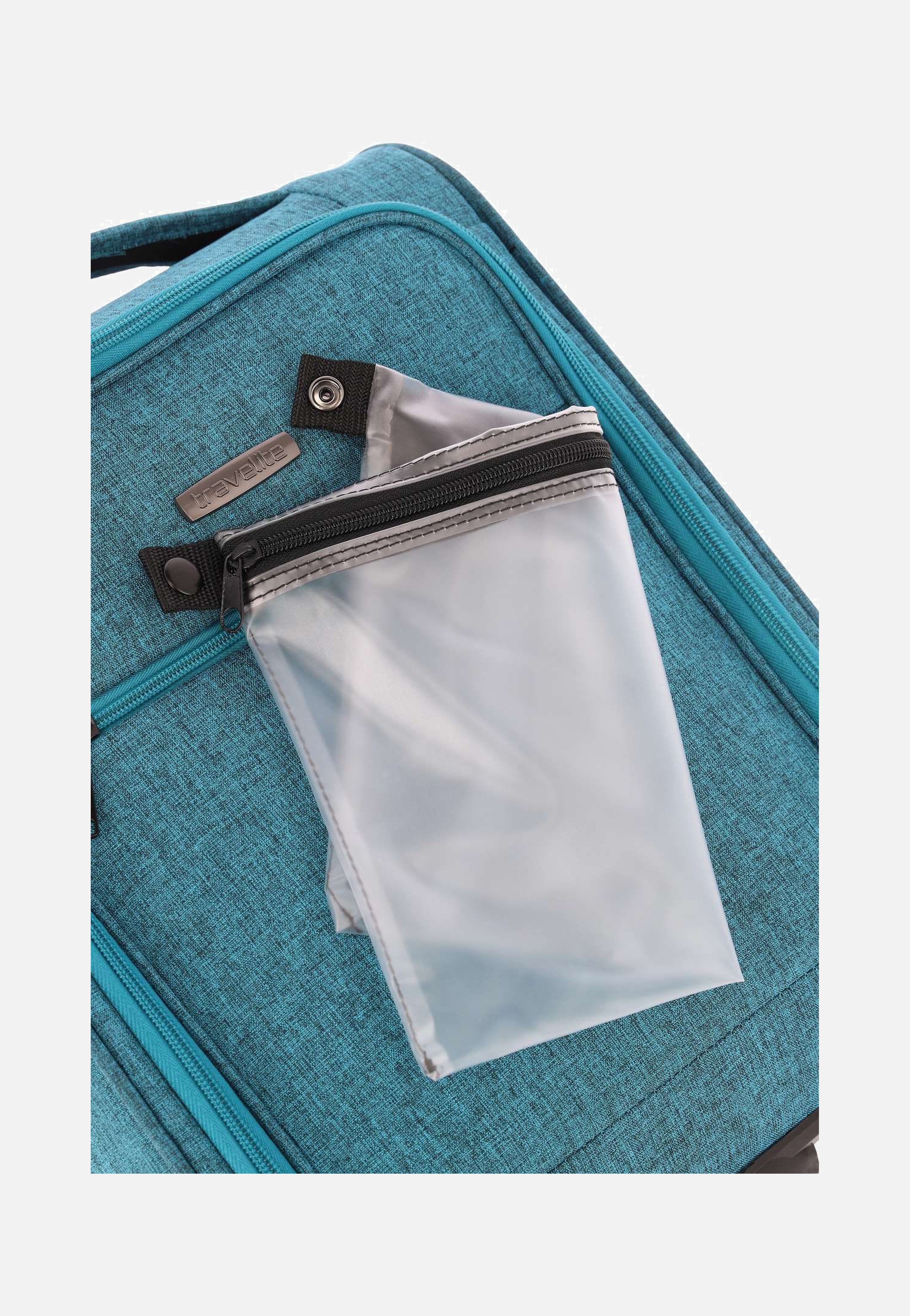 travelite - Cabin 2w Bordtrolley Underseater Petrol - Suitcase | Neutral-Image