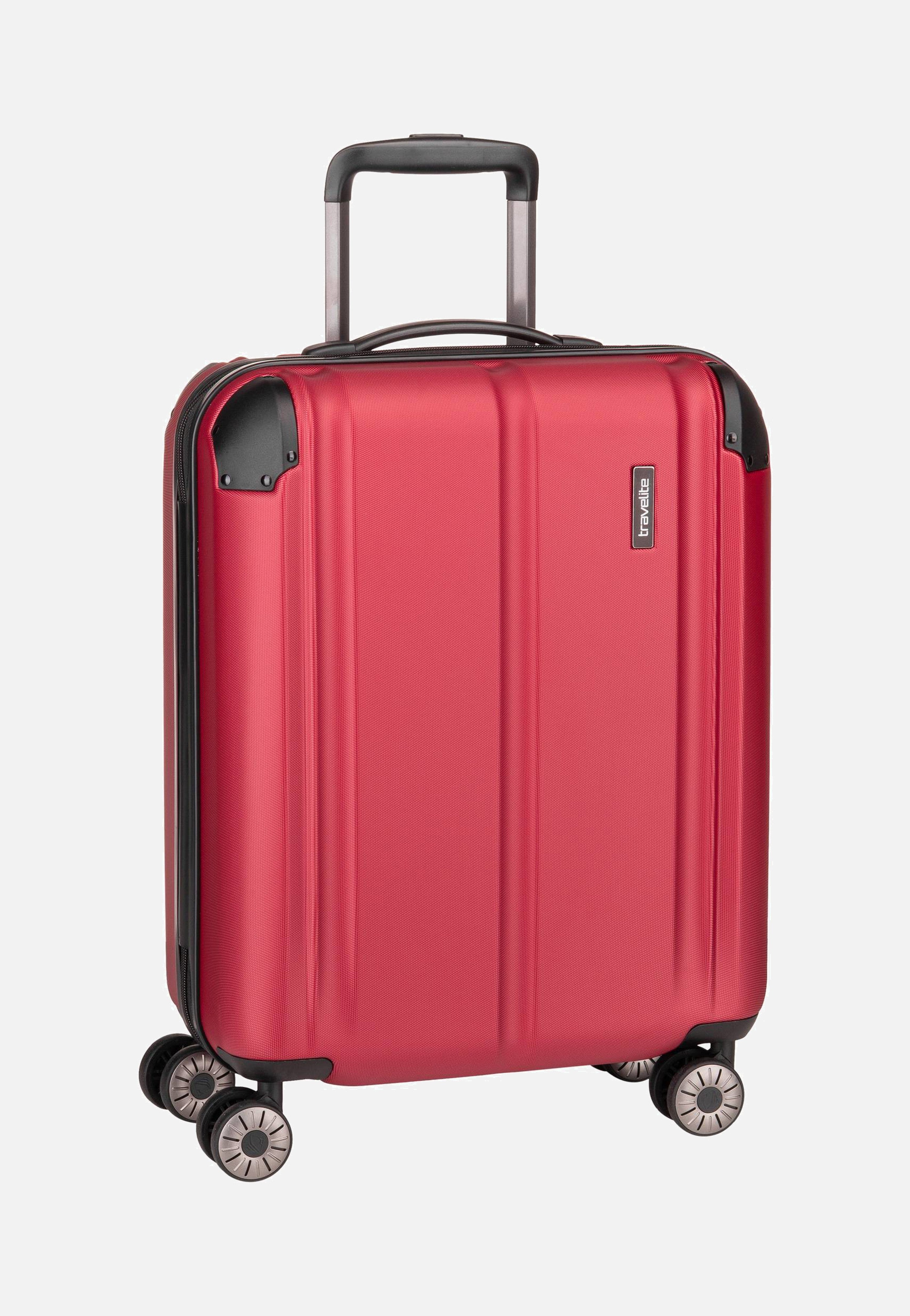 travelite - City 4-Rad Trolley S Rot - Suitcase | Neutral-Image