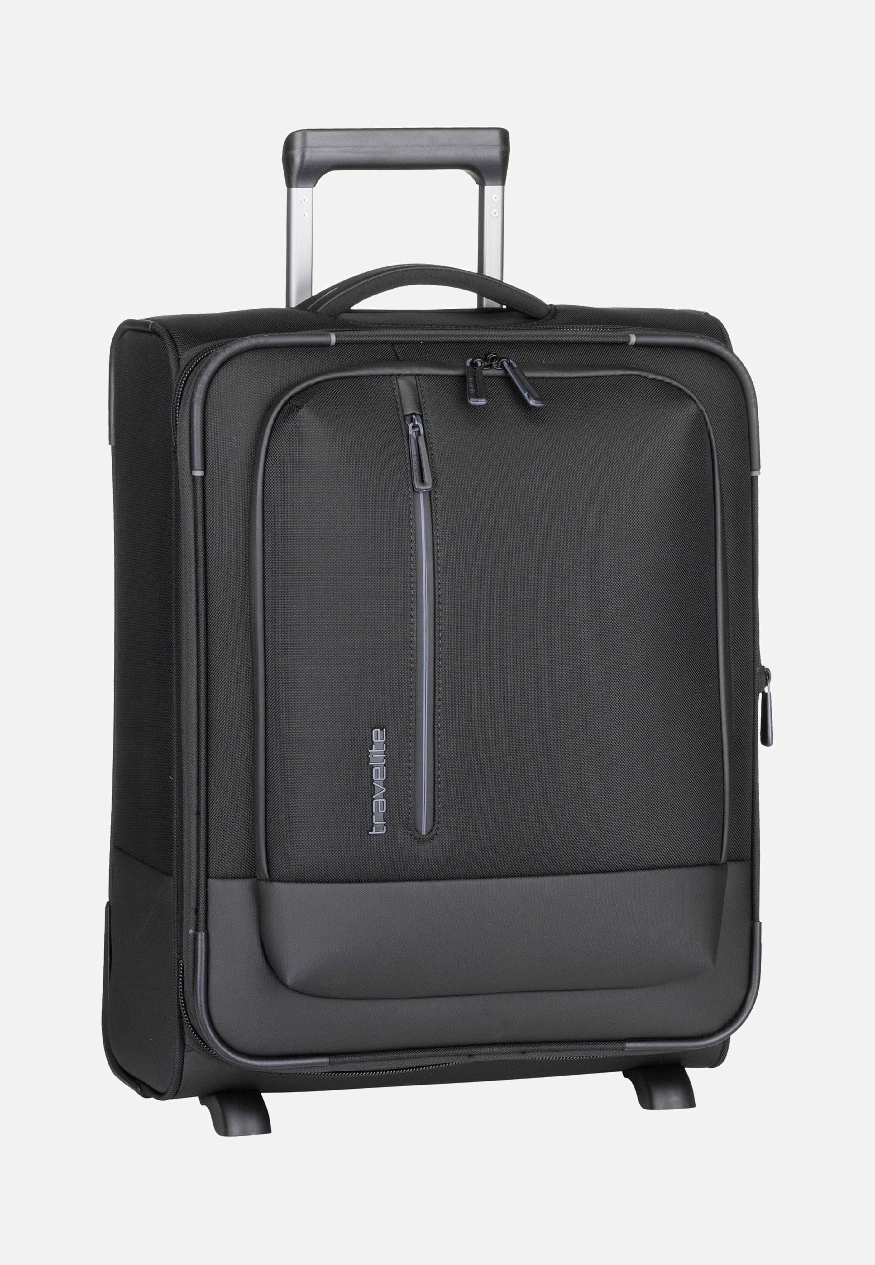 travelite Crosslite 2w Trolley S Schwarz Koffer