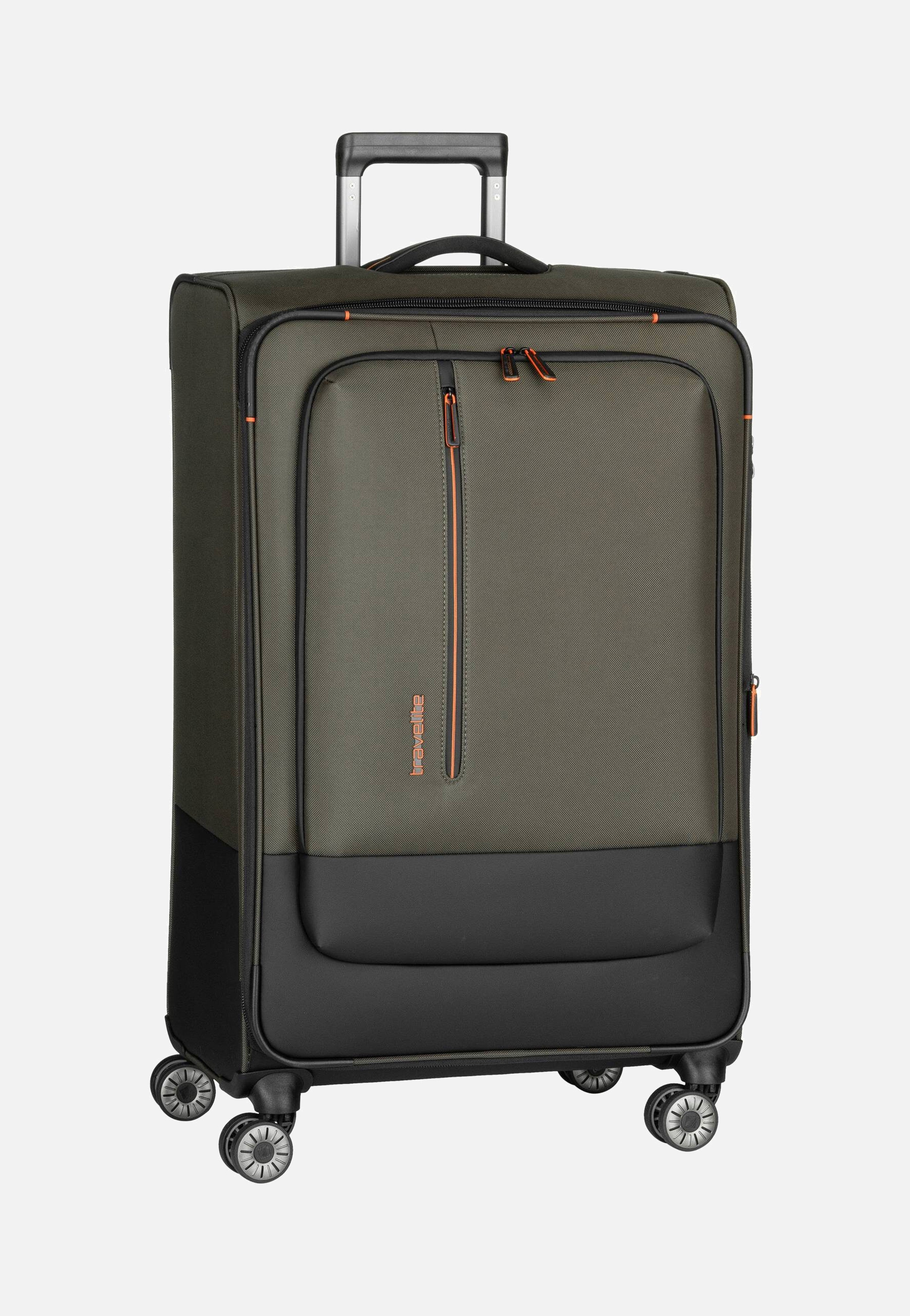 travelite Crosslite 4w Trolley L Oliv Koffer