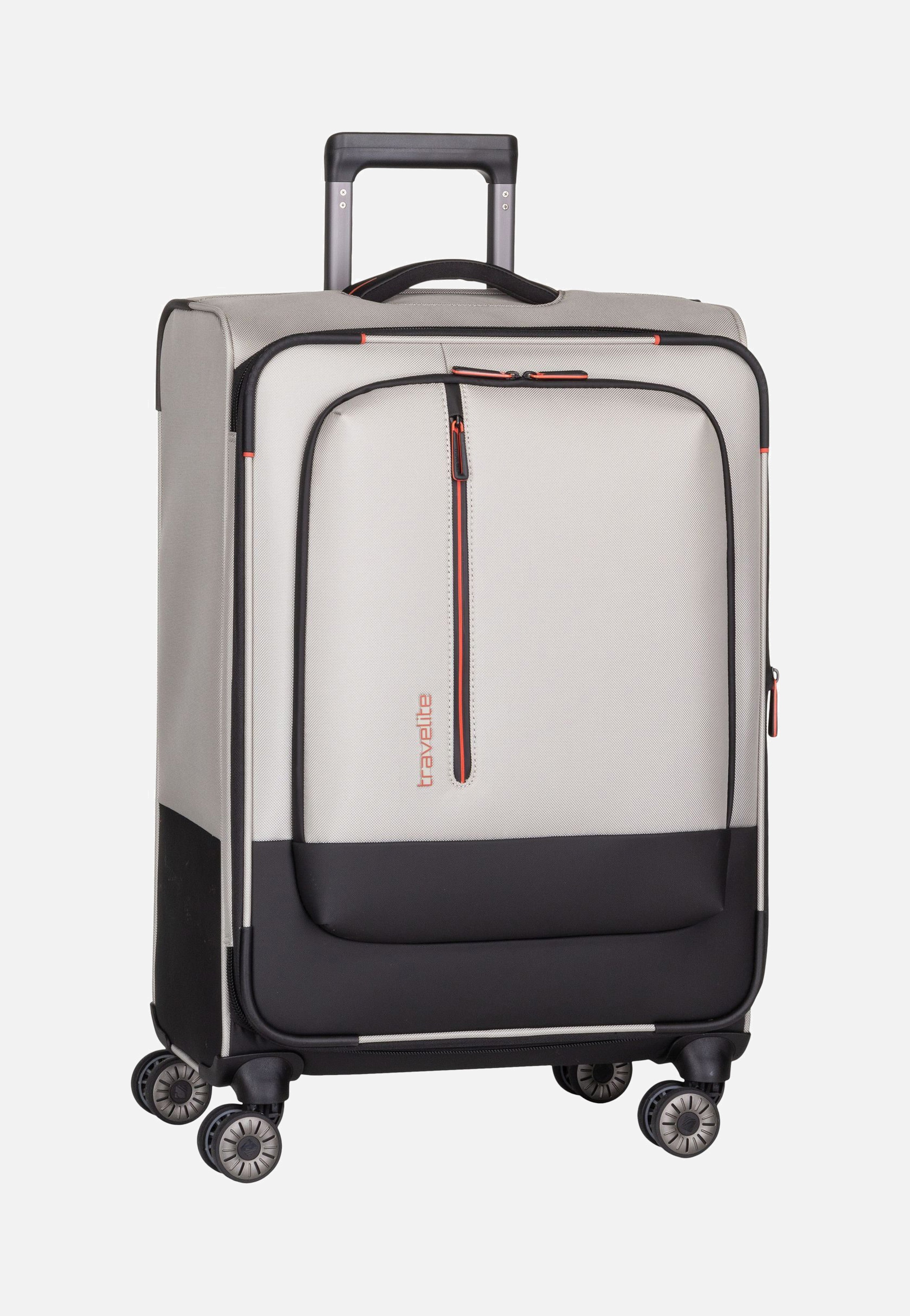 travelite Crosslite 4w Trolley M Natur Koffer
