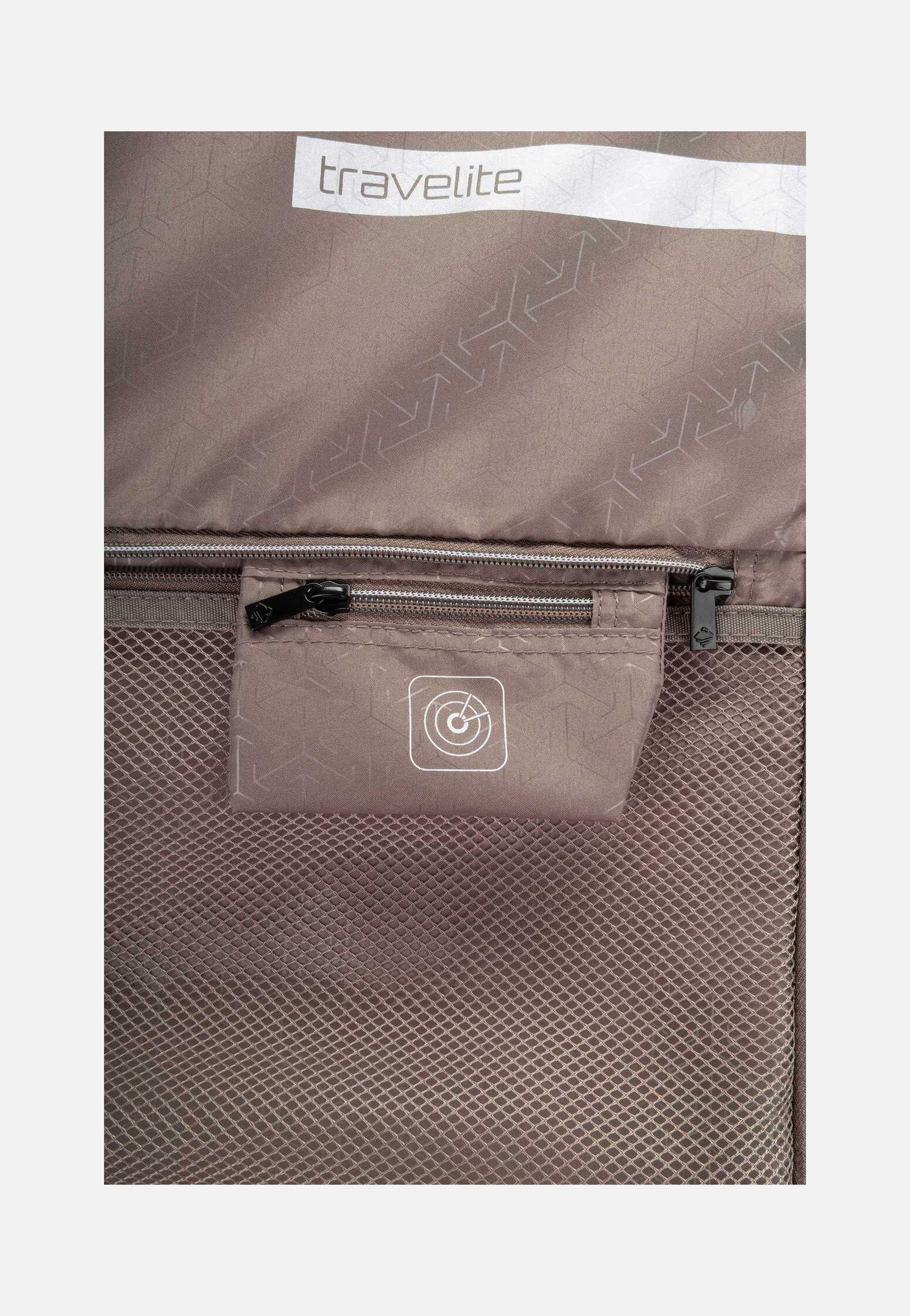 travelite Crosslite 4w Trolley M Schwarz Koffer