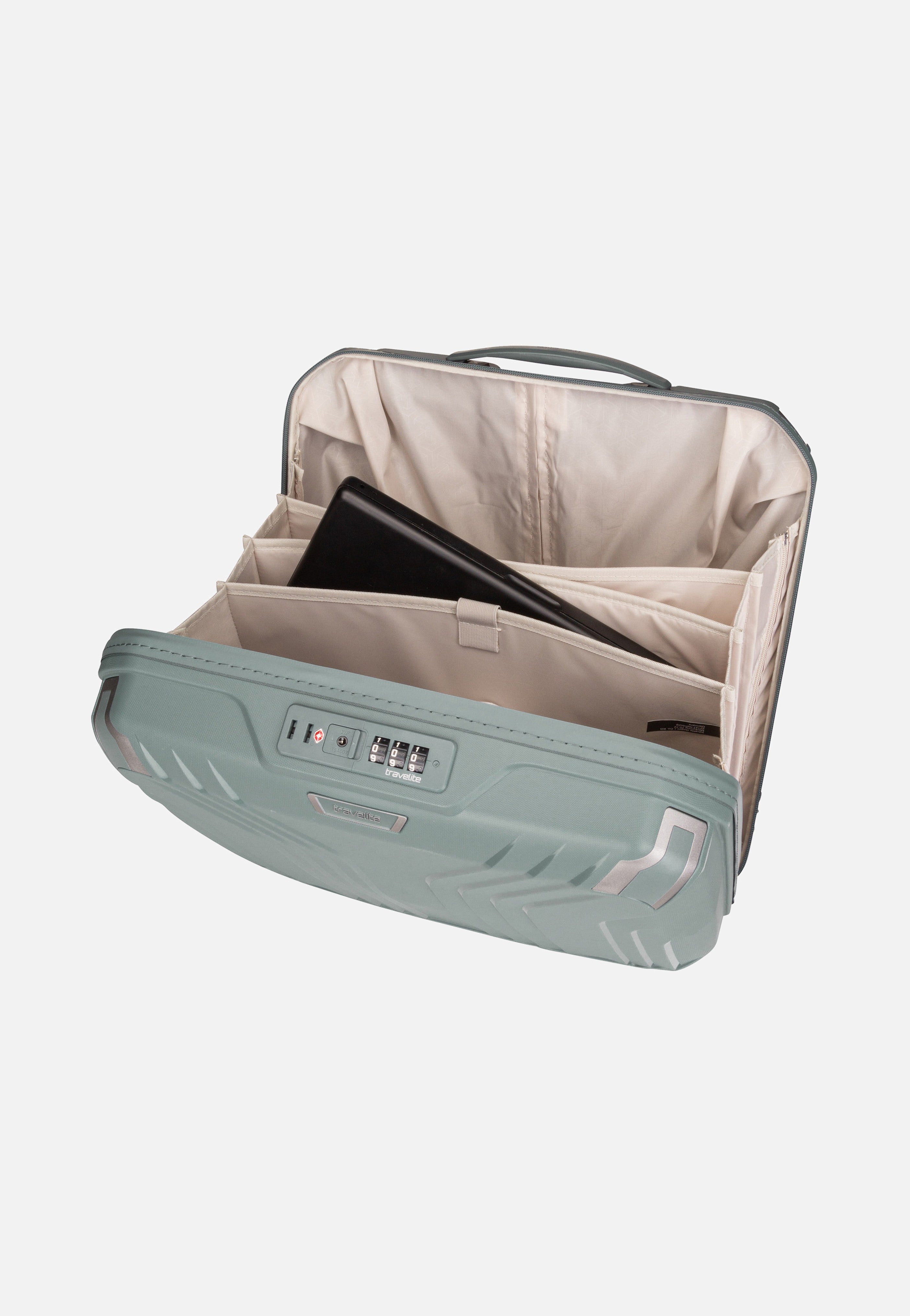 travelite - Elvaa Businesswheeler Blaugrau - Pilot Case | Neutral-Image