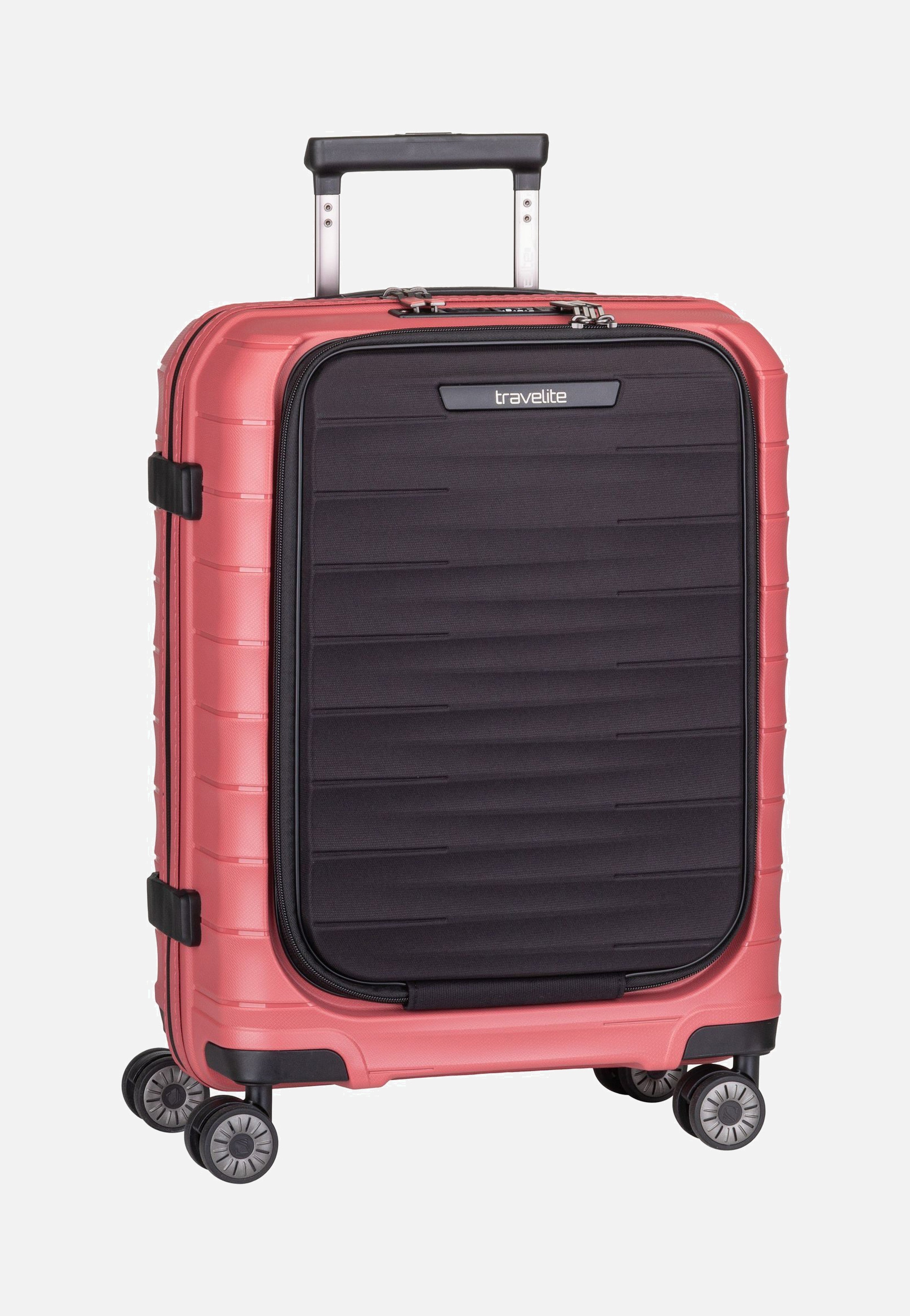 travelite - Mooby 4w Trolley S Front Pocket Rot - Suitcase | Neutral-Image