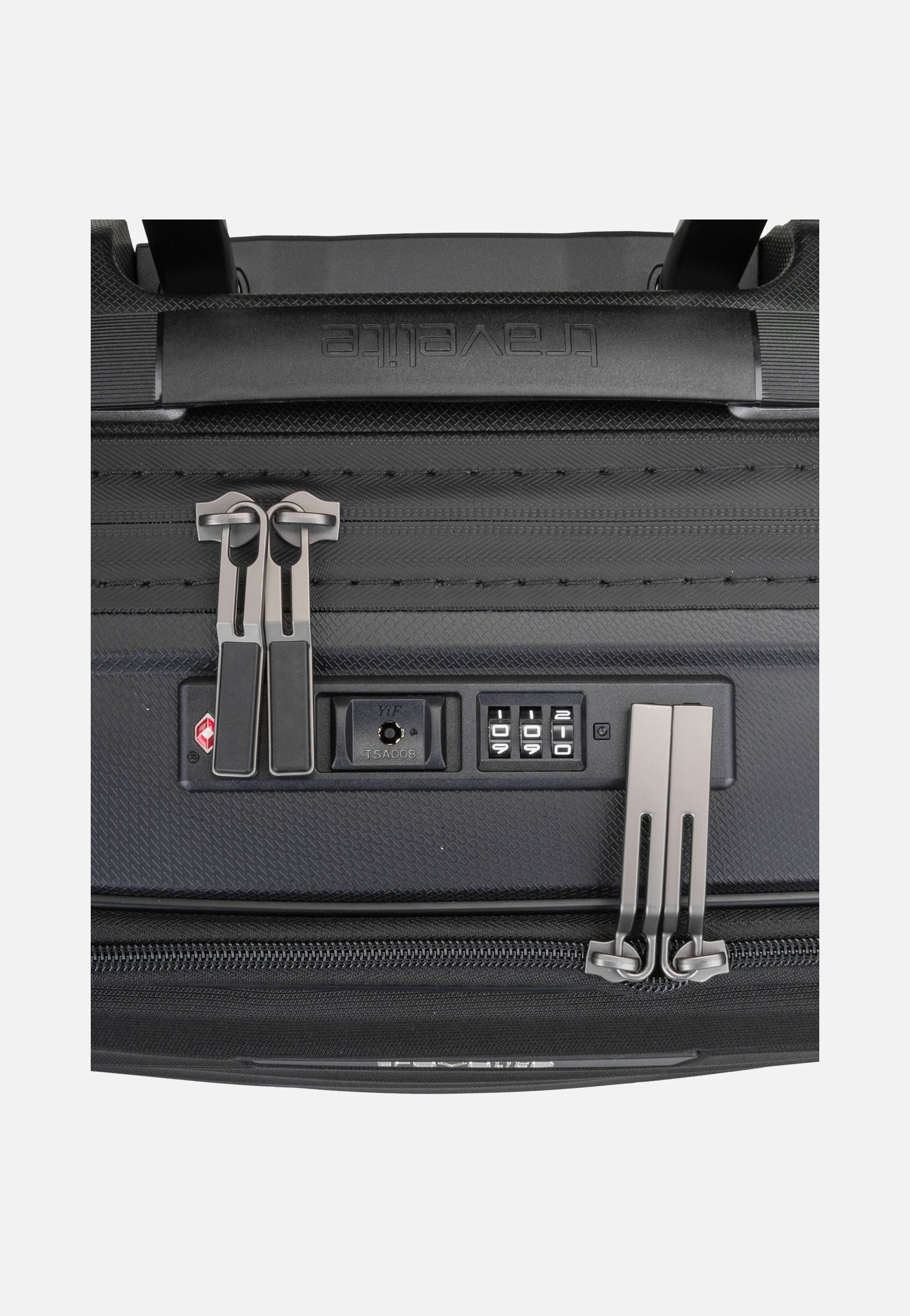 travelite - Mooby 4w Trolley S Front Pocket Schwarz - Suitcase | Neutral-Image