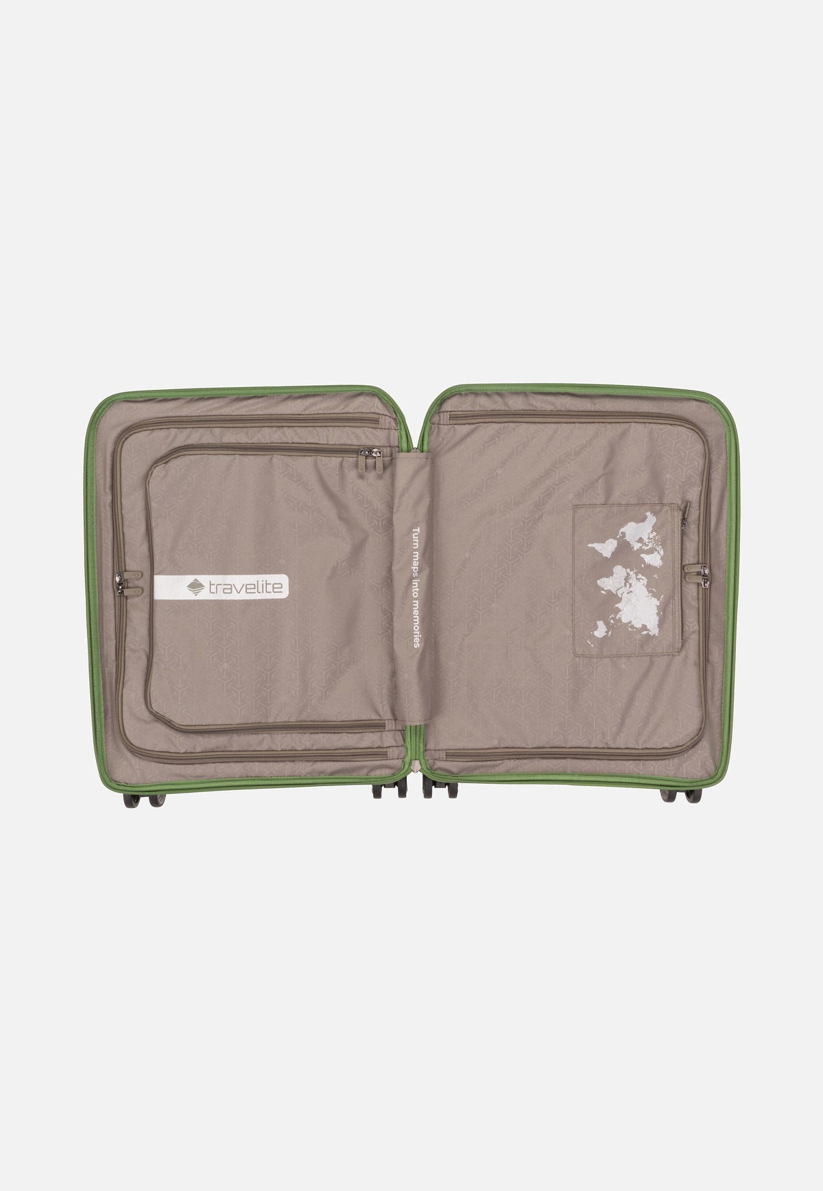 travelite Mooby 4w Trolley S Grün Koffer