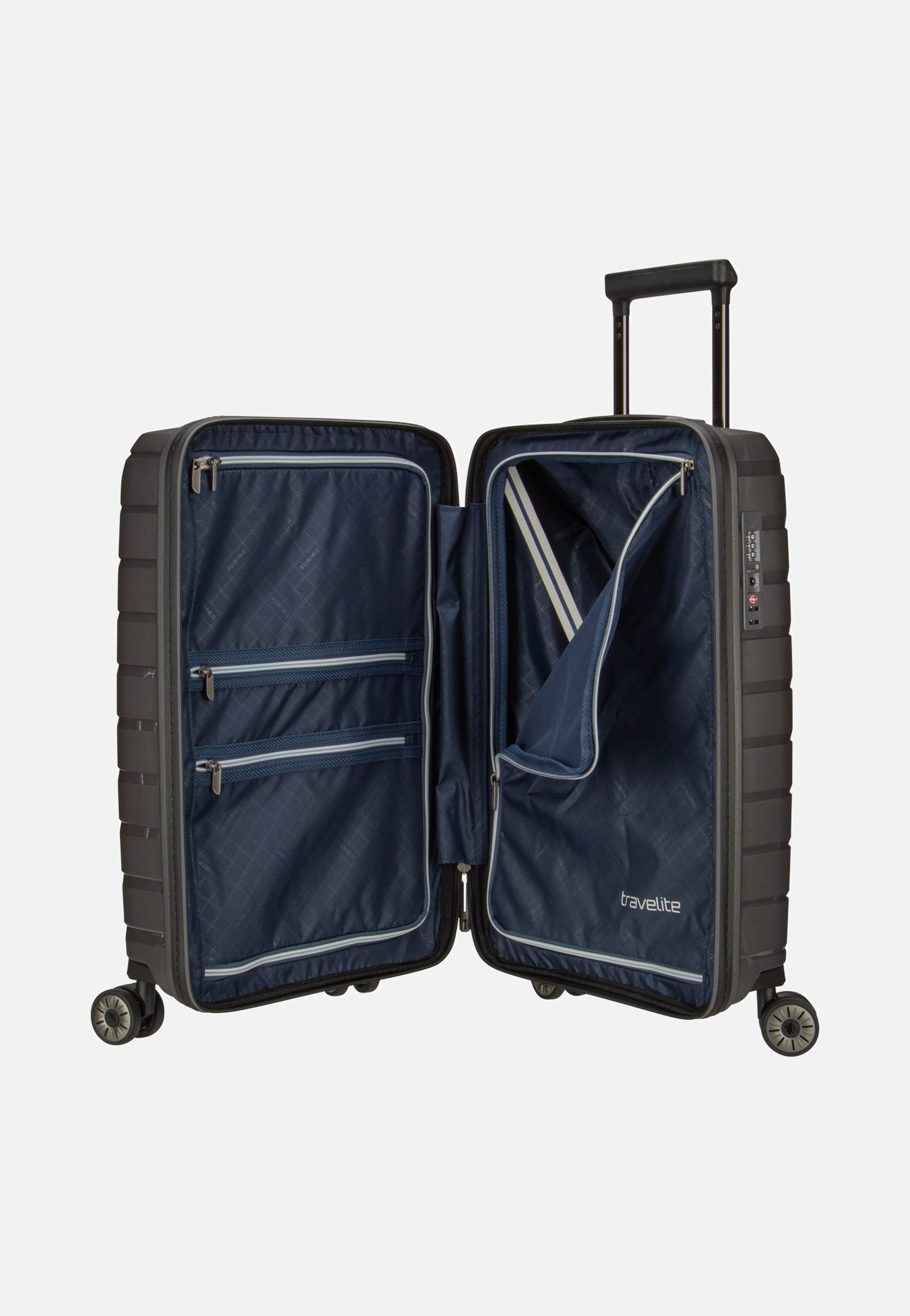 travelite - Air Base Trolley 4W S Anthracite - Suitcase | Neutral-Image