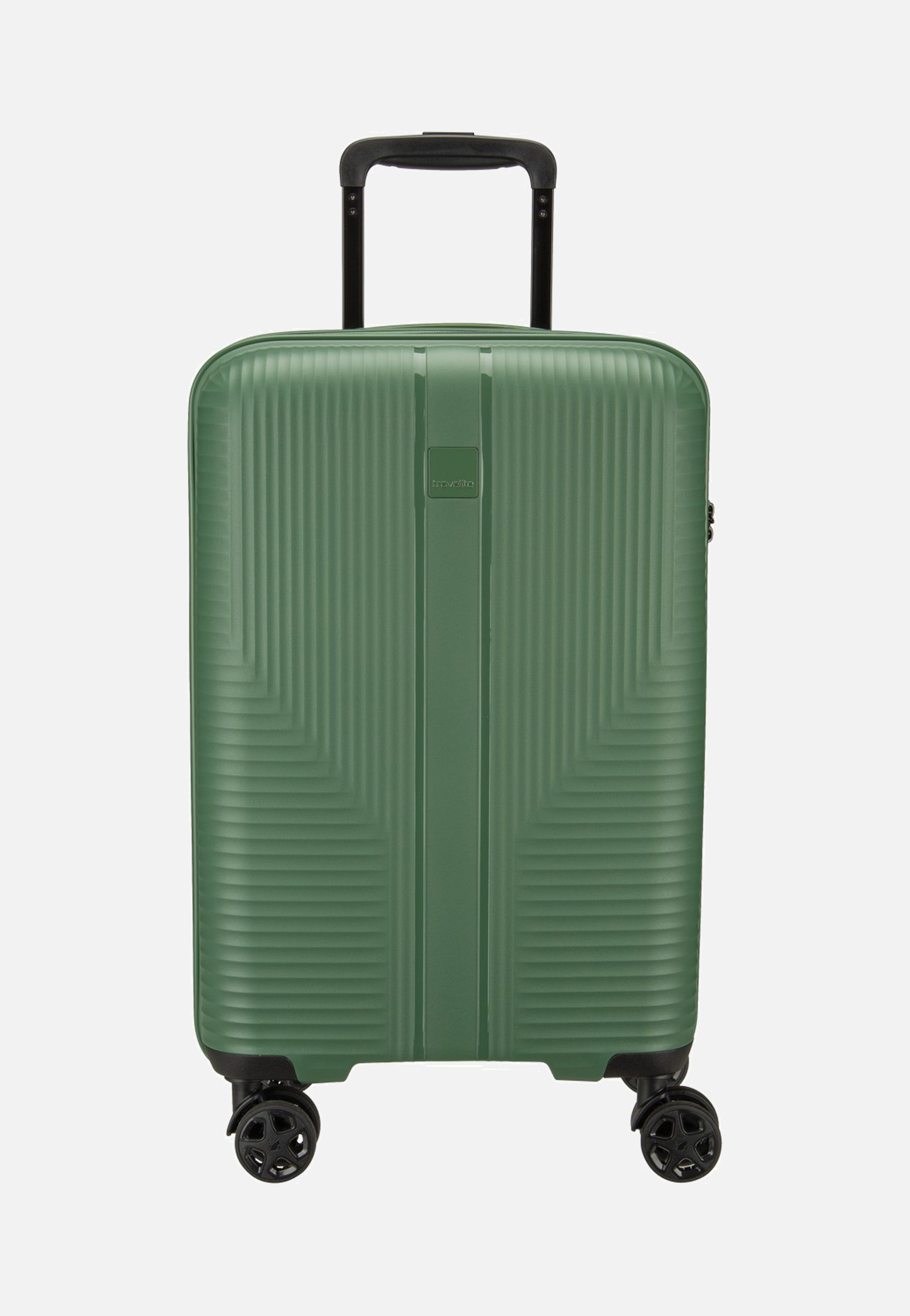 travelite Air Stripe Trolley 4W S Green Koffer
