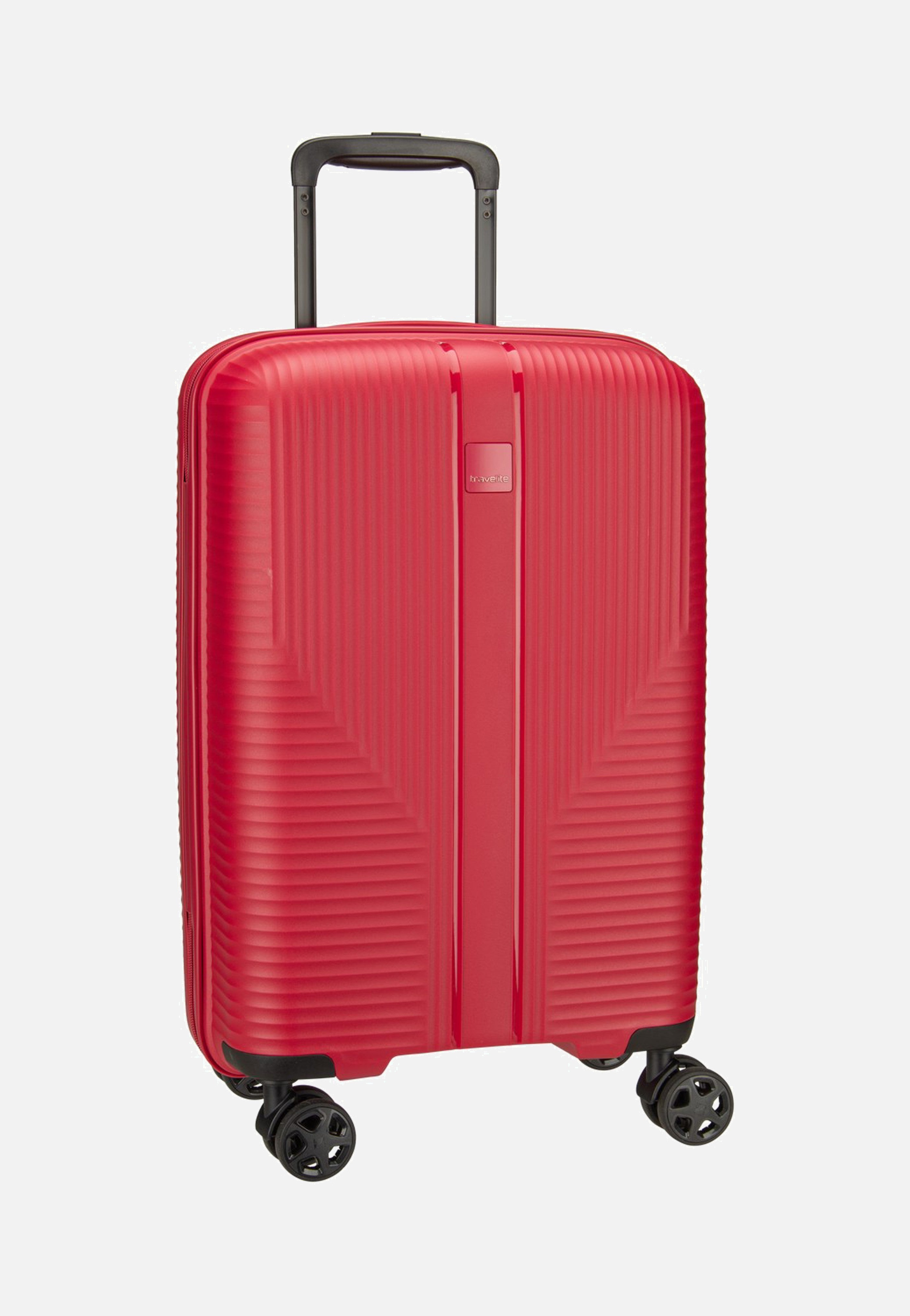 travelite Air Stripe Trolley 4W S Red Koffer