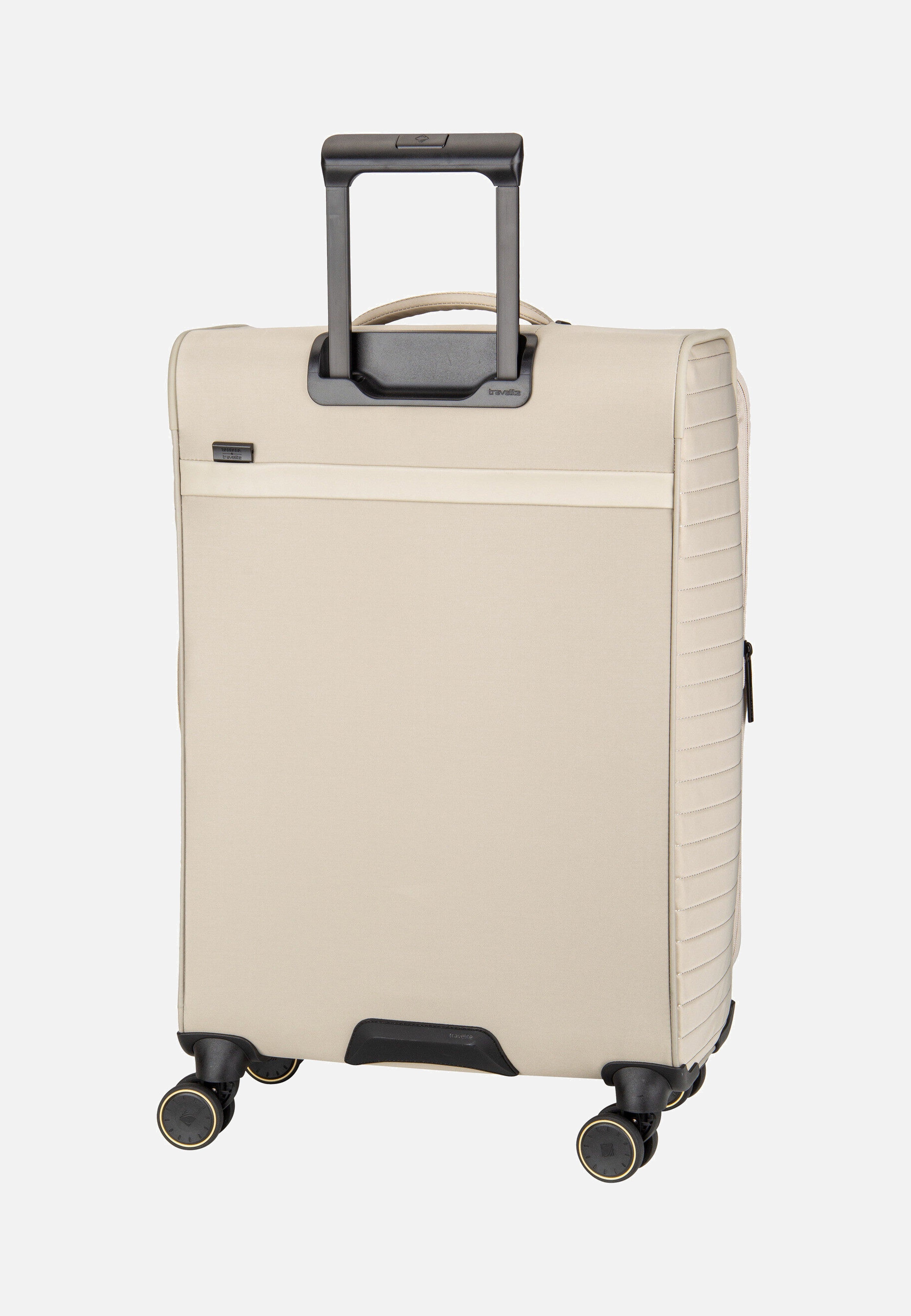 travelite Barbara Stepp 4W Trolley M Exp Satin Nude Koffer