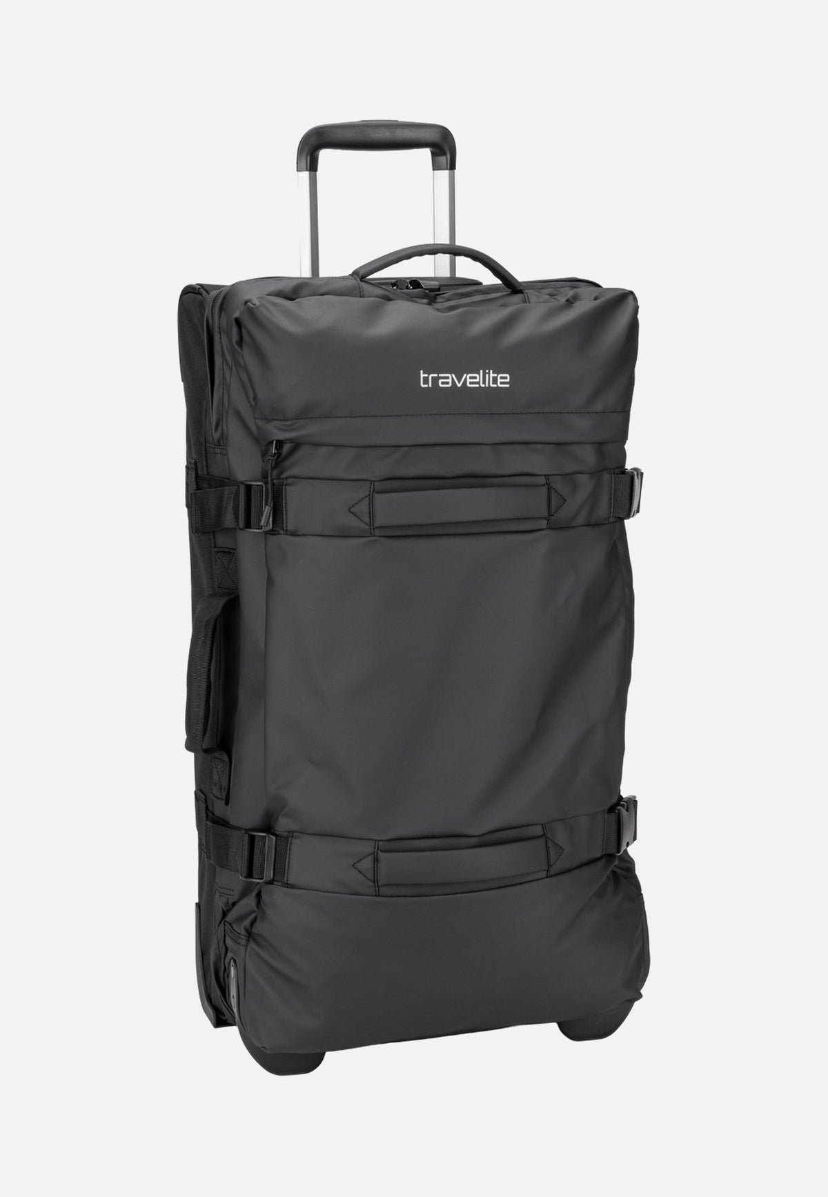 travelite Bolonia Wheeled Duffle L Black Reisetasche mit Rollen