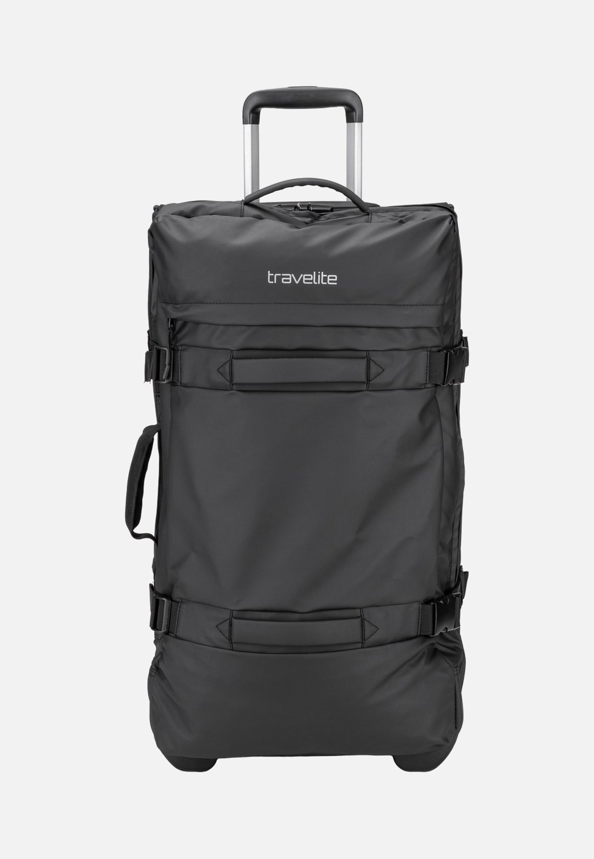 travelite Bolonia Wheeled Duffle L Black Reisetasche mit Rollen