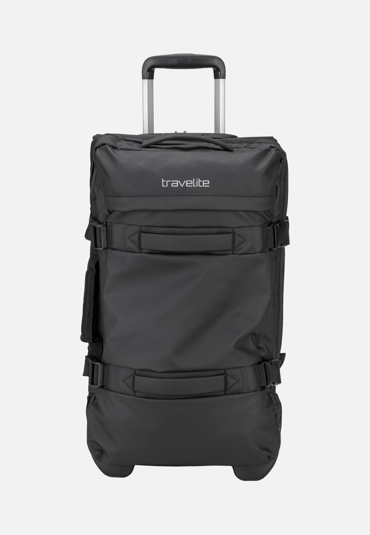travelite Bolonia Wheeled Duffle M Black Reisetasche mit Rollen