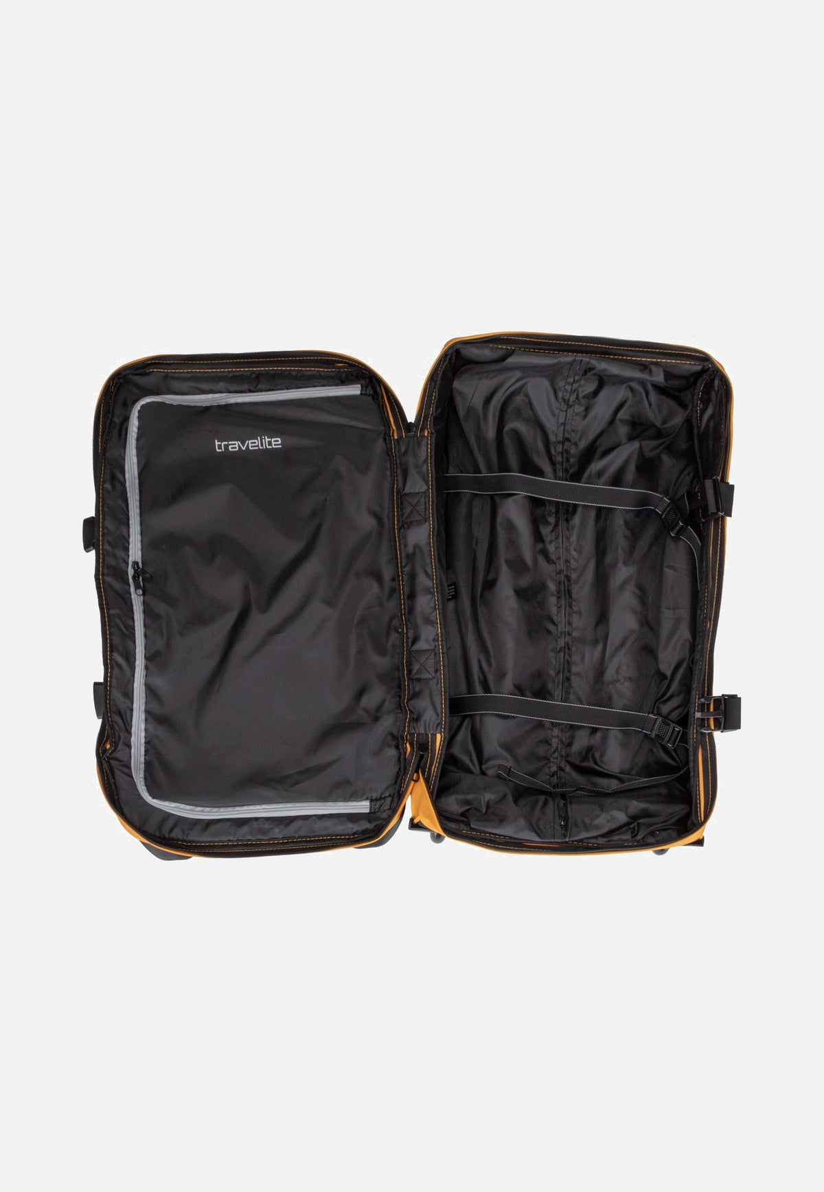 travelite Bolonia Wheeled Duffle M Yellow Reisetasche mit Rollen