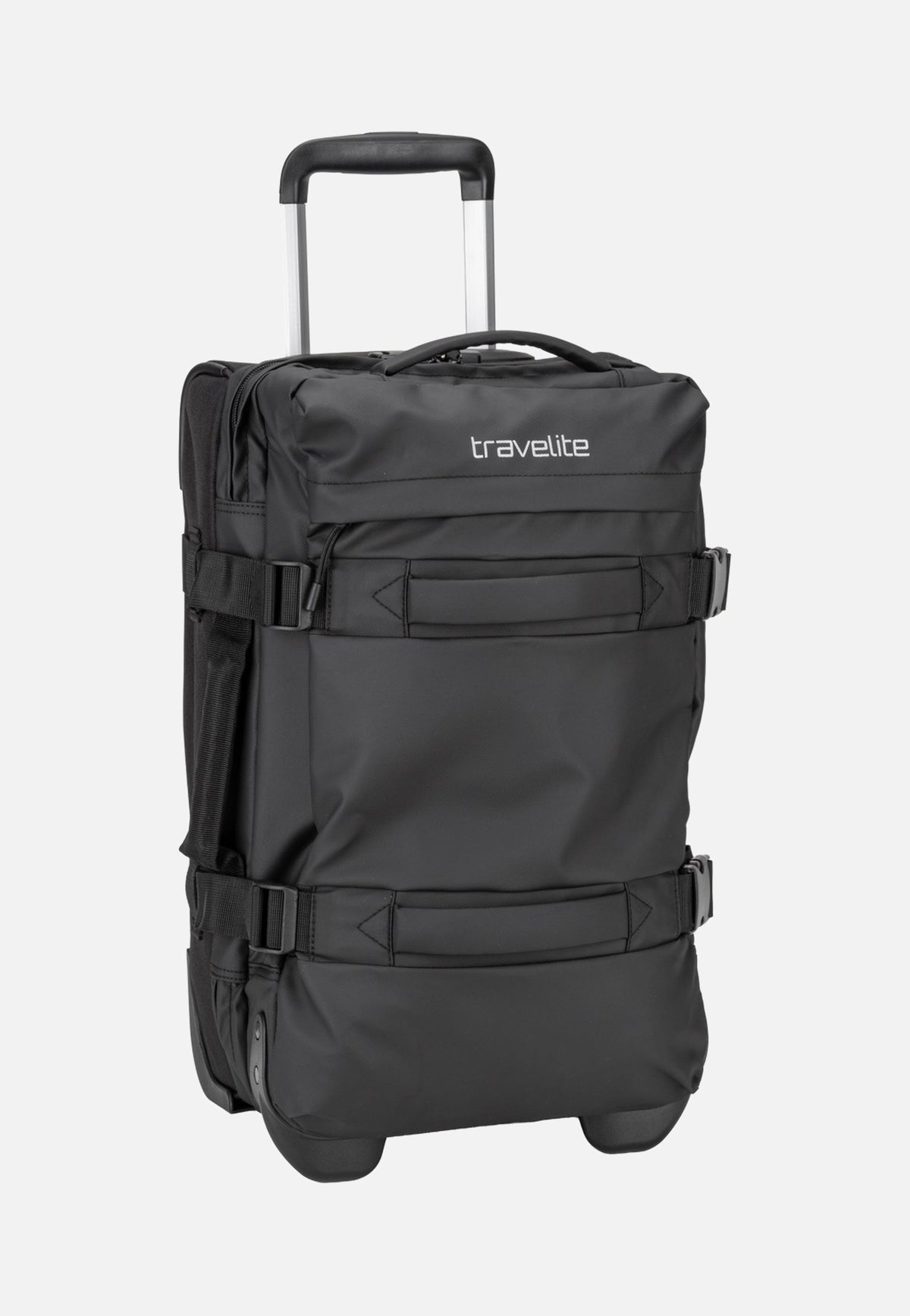 travelite Bolonia Wheeled Duffle S Black Reisetasche mit Rollen
