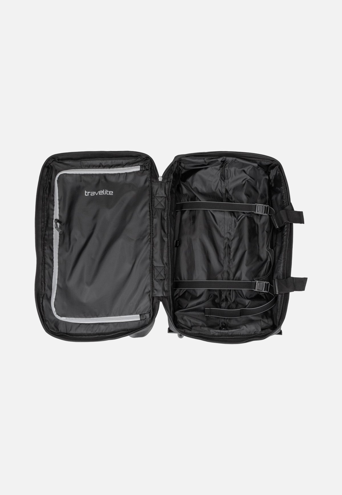 travelite Bolonia Wheeled Duffle S Black Reisetasche mit Rollen