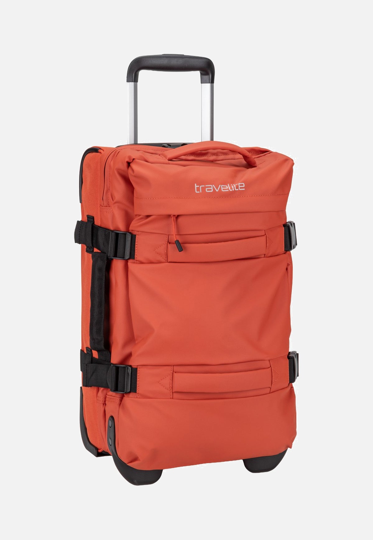 travelite Bolonia Wheeled Duffle S Orange Reisetasche mit Rollen