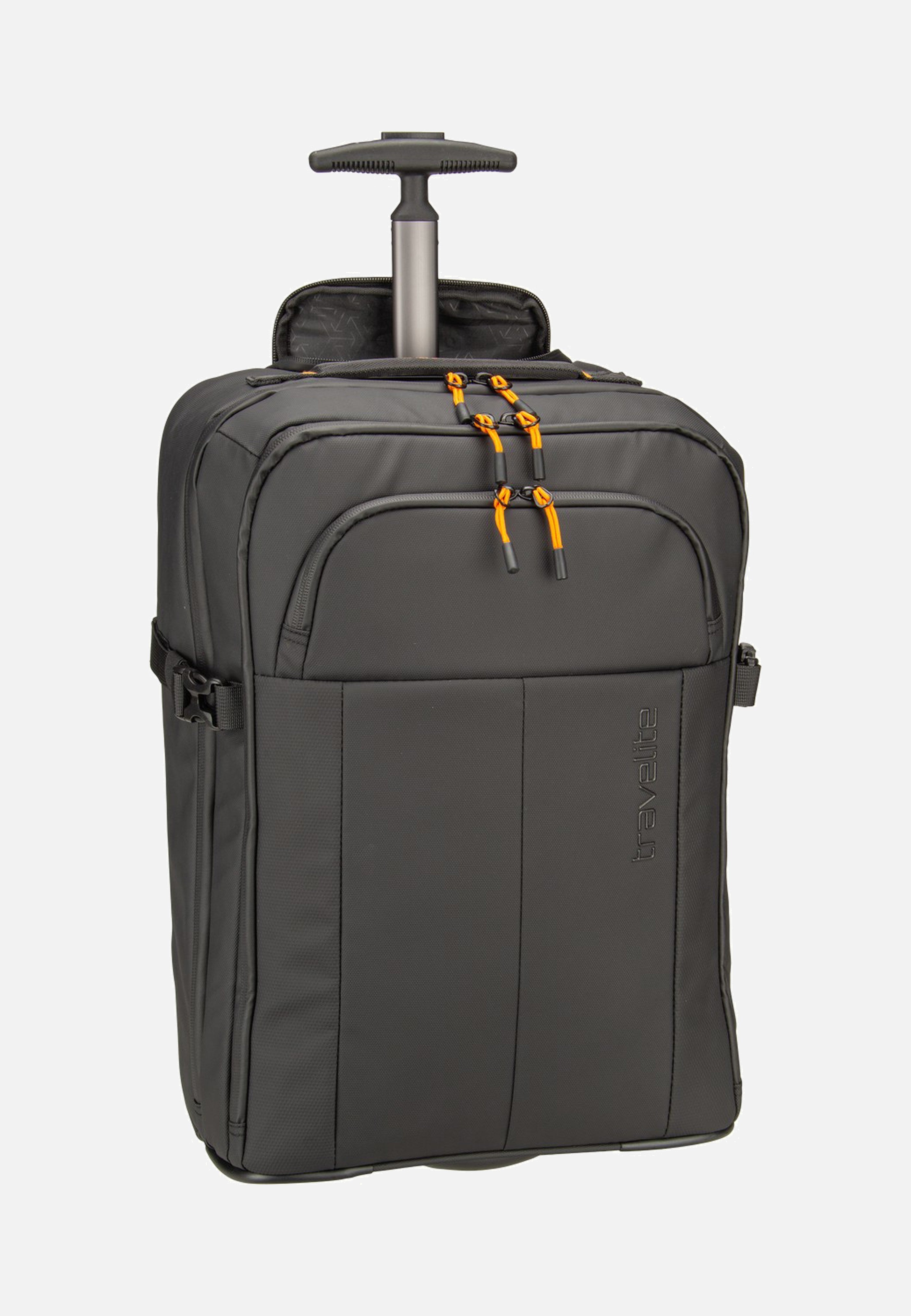 travelite Briize Trolley Backpack 2w Black - Koffer