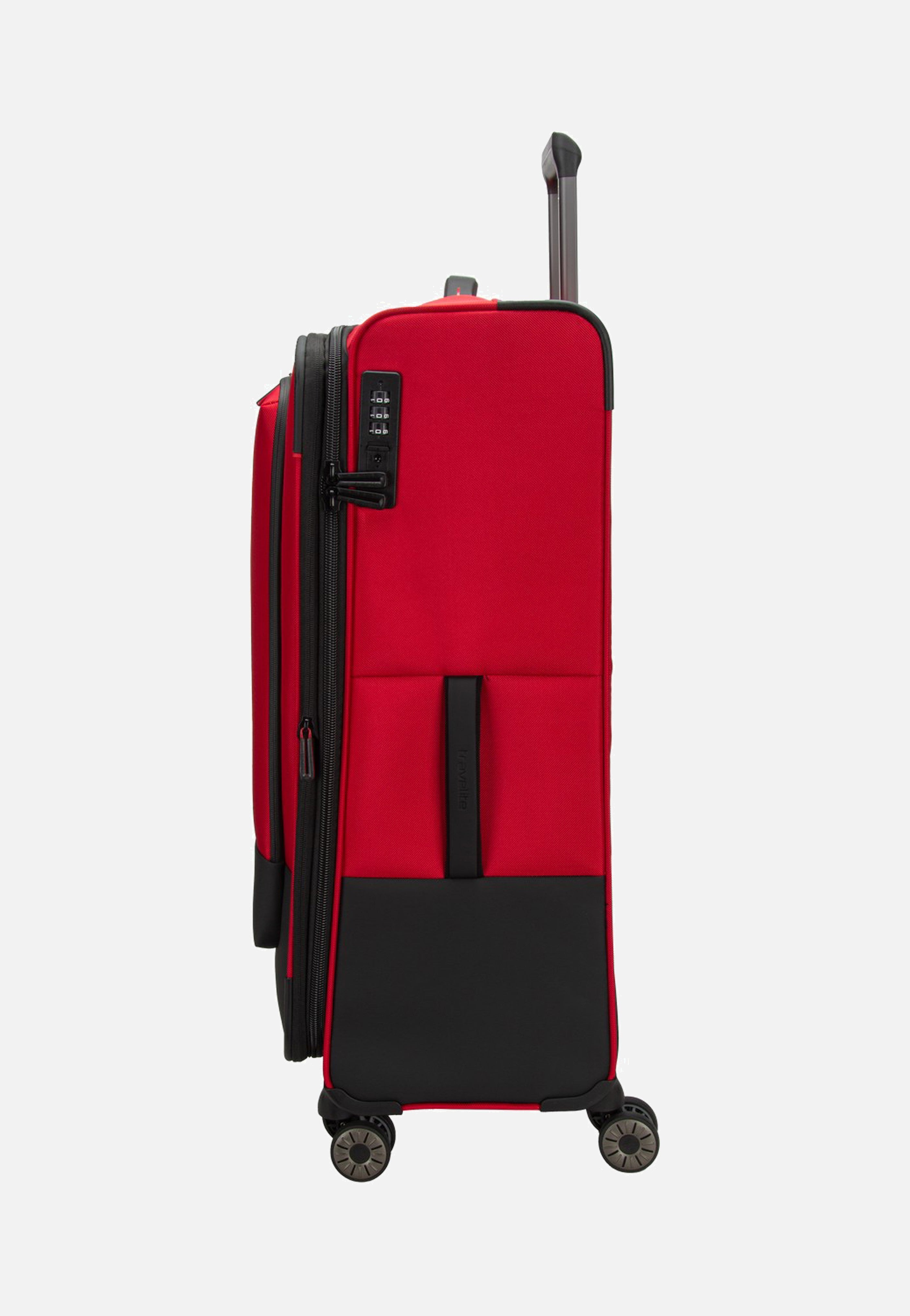travelite Crosslite 4W Trolley L Exp. Red Koffer