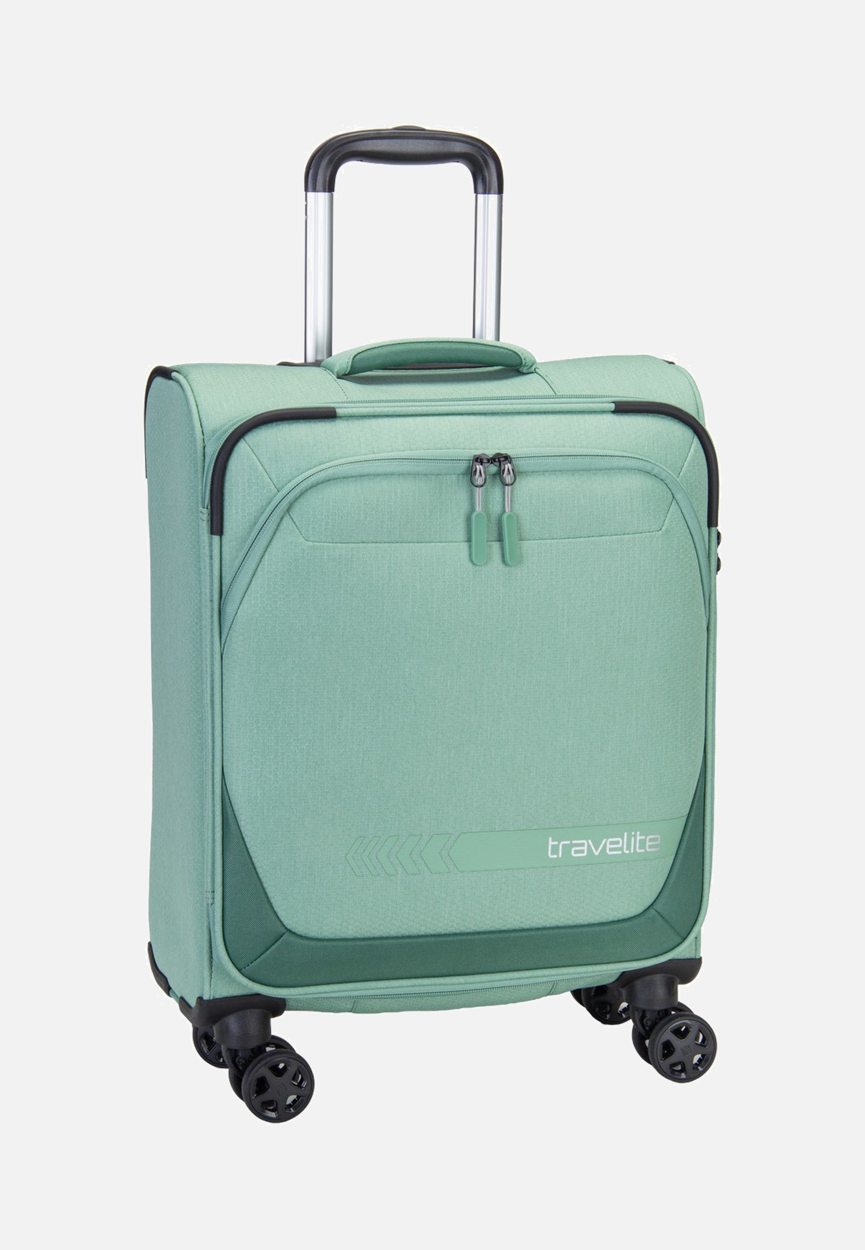 travelite Kick Off Trolley 4W S Sage Green Koffer