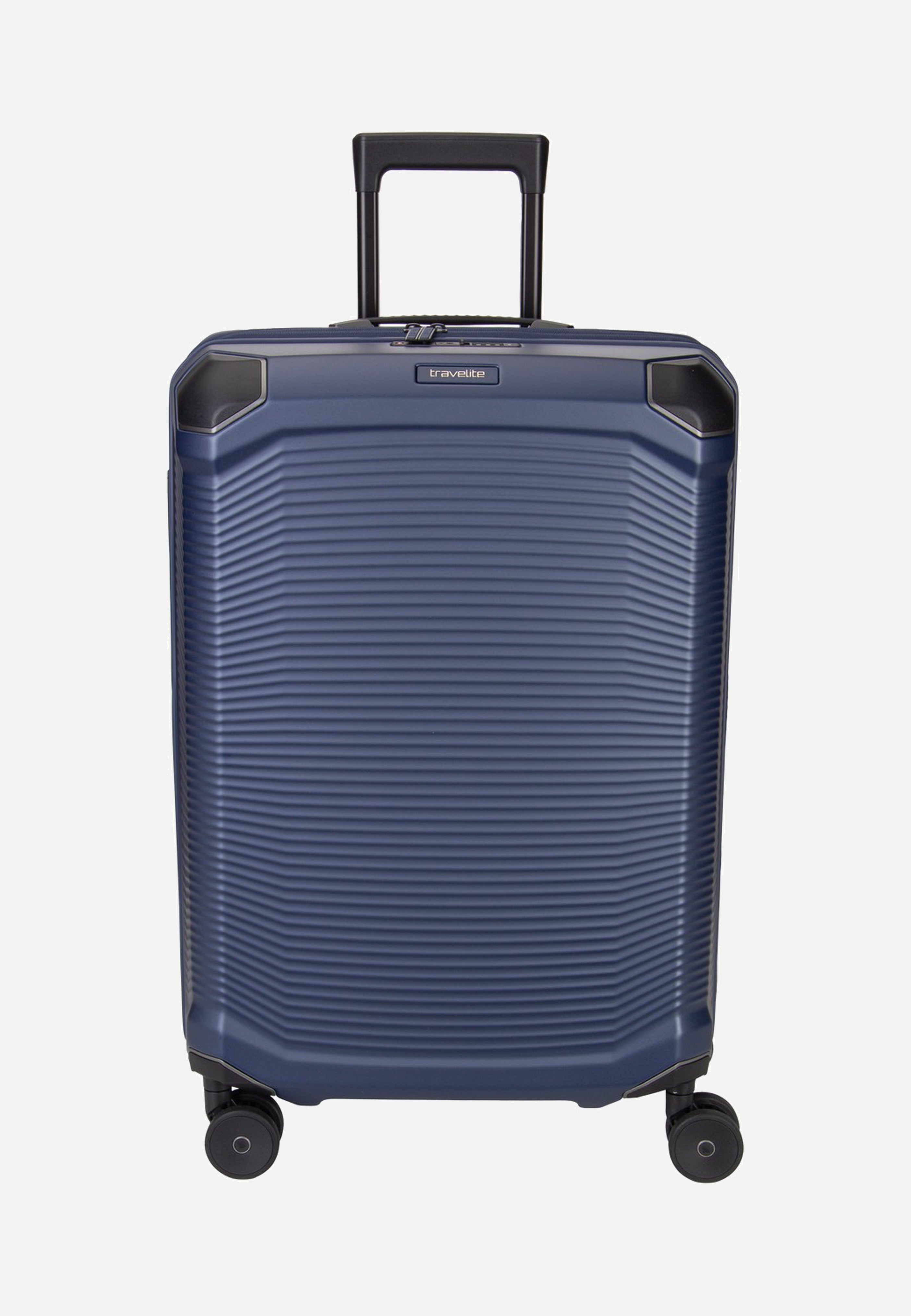 travelite Millennium Trolley 4W M Exp. Navy Koffer