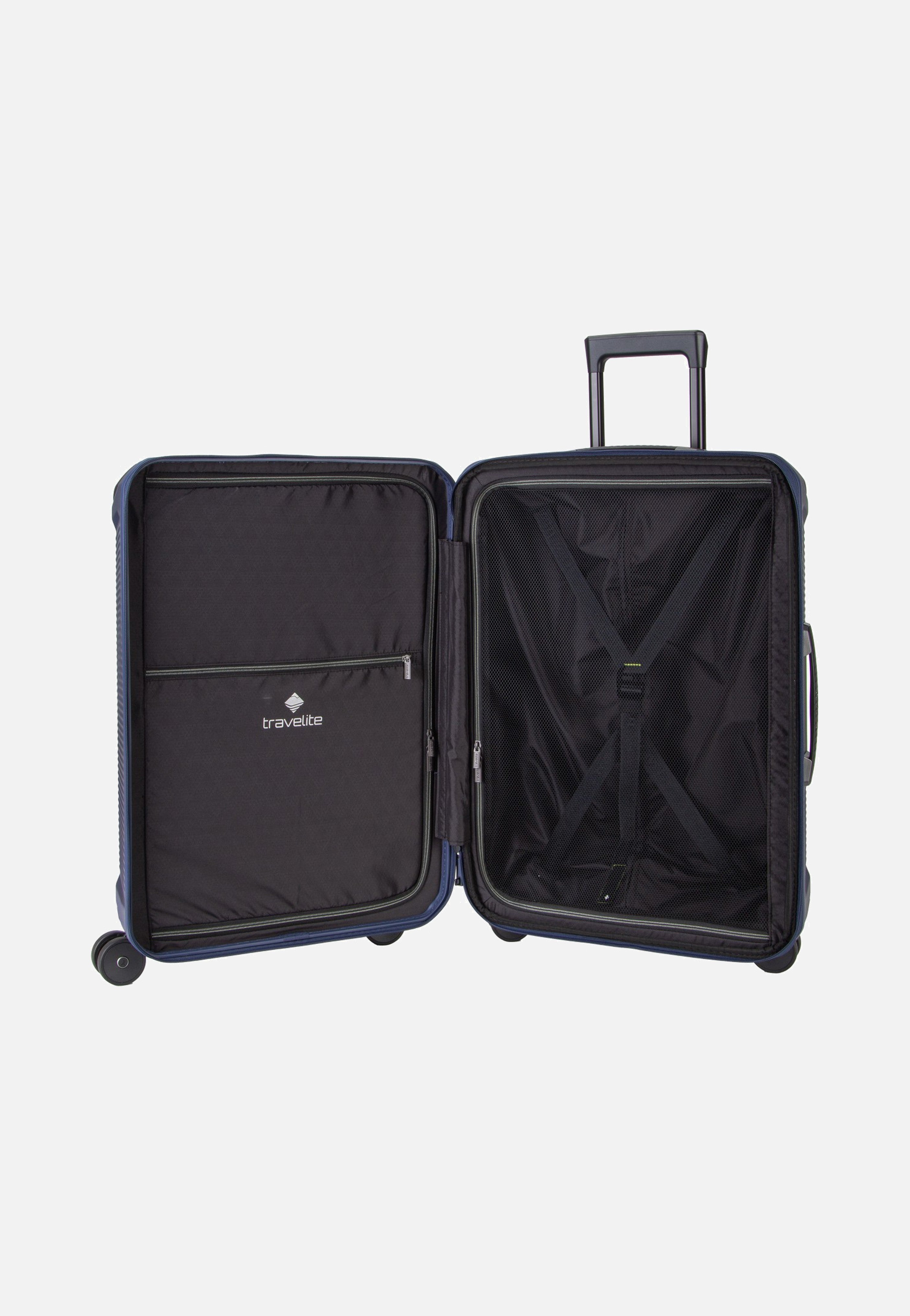 travelite Millennium Trolley 4W M Exp. Navy Koffer