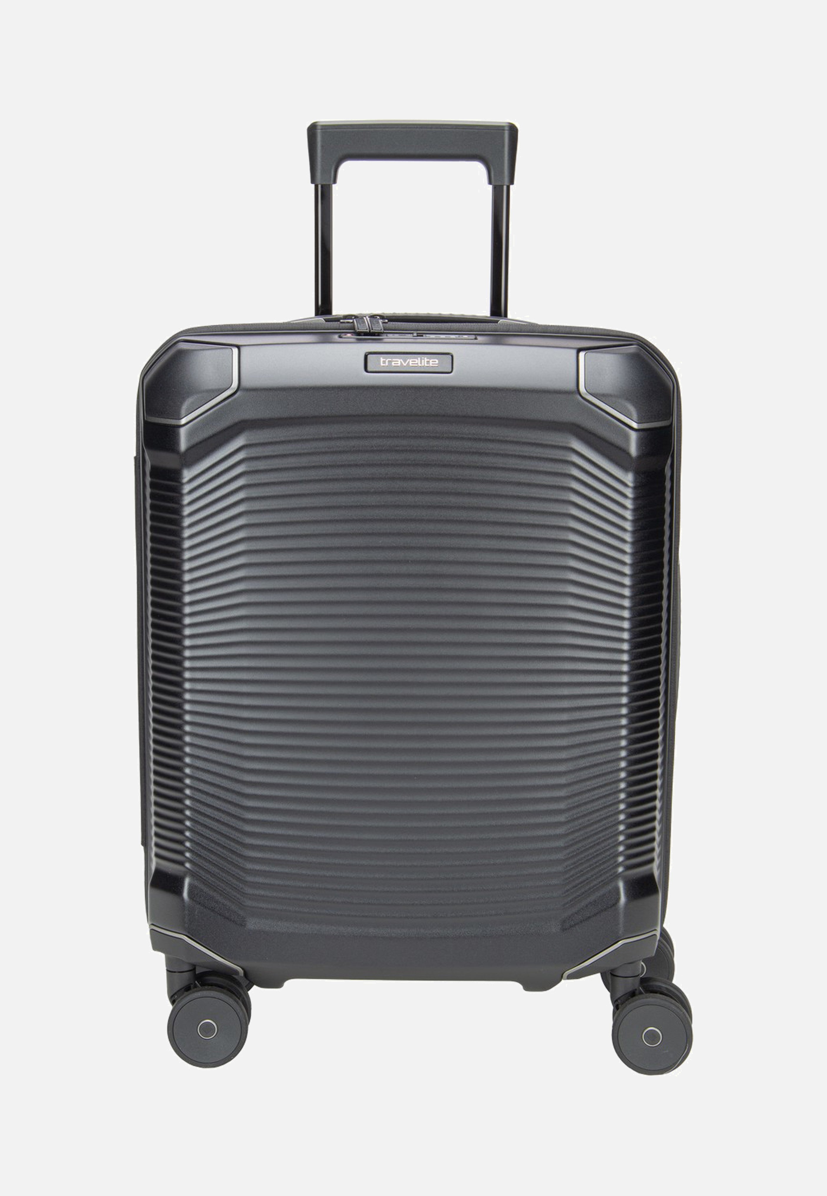 travelite Millennium Trolley 4W S Black Koffer