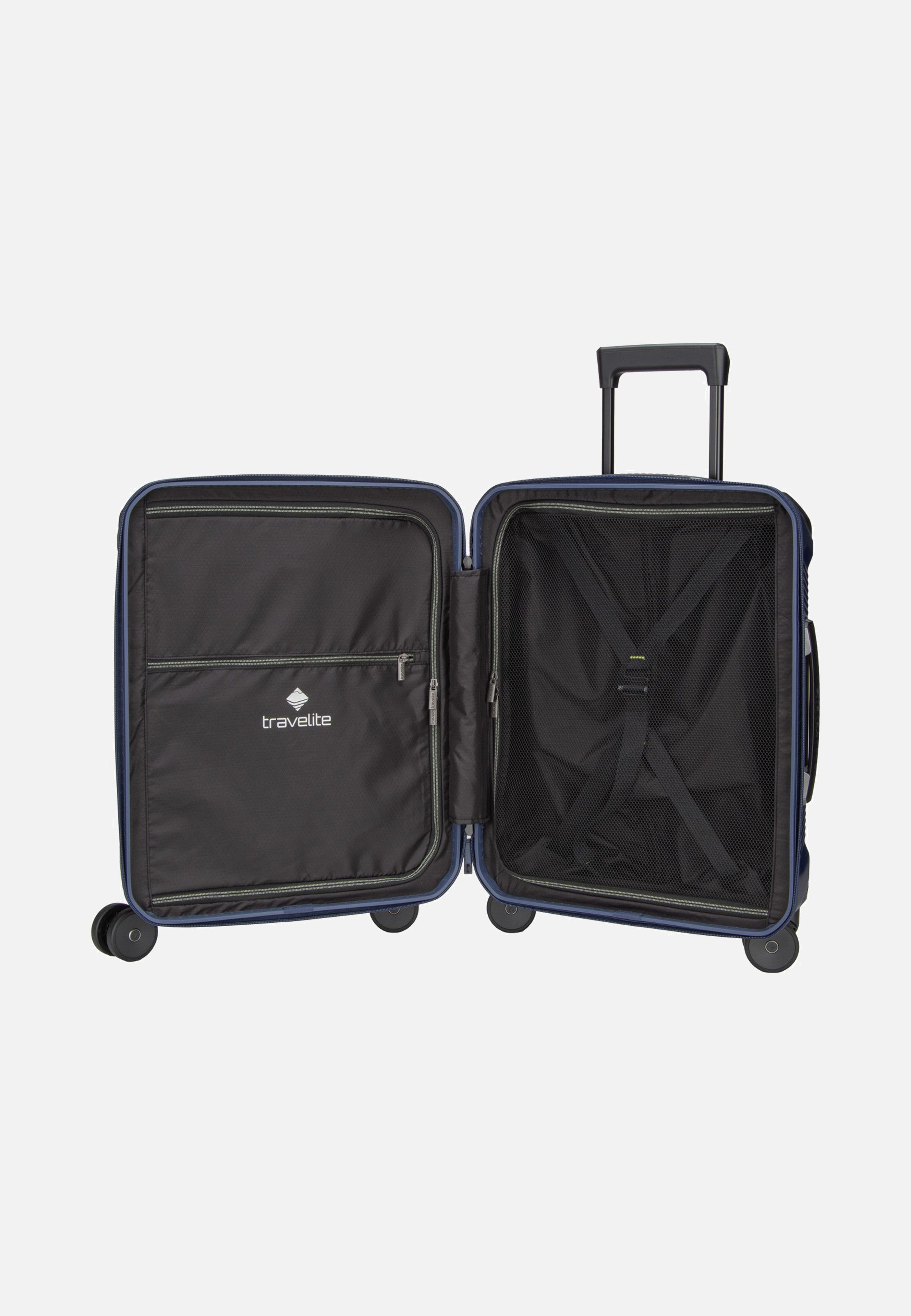 travelite Millennium Trolley 4W S Navy Koffer